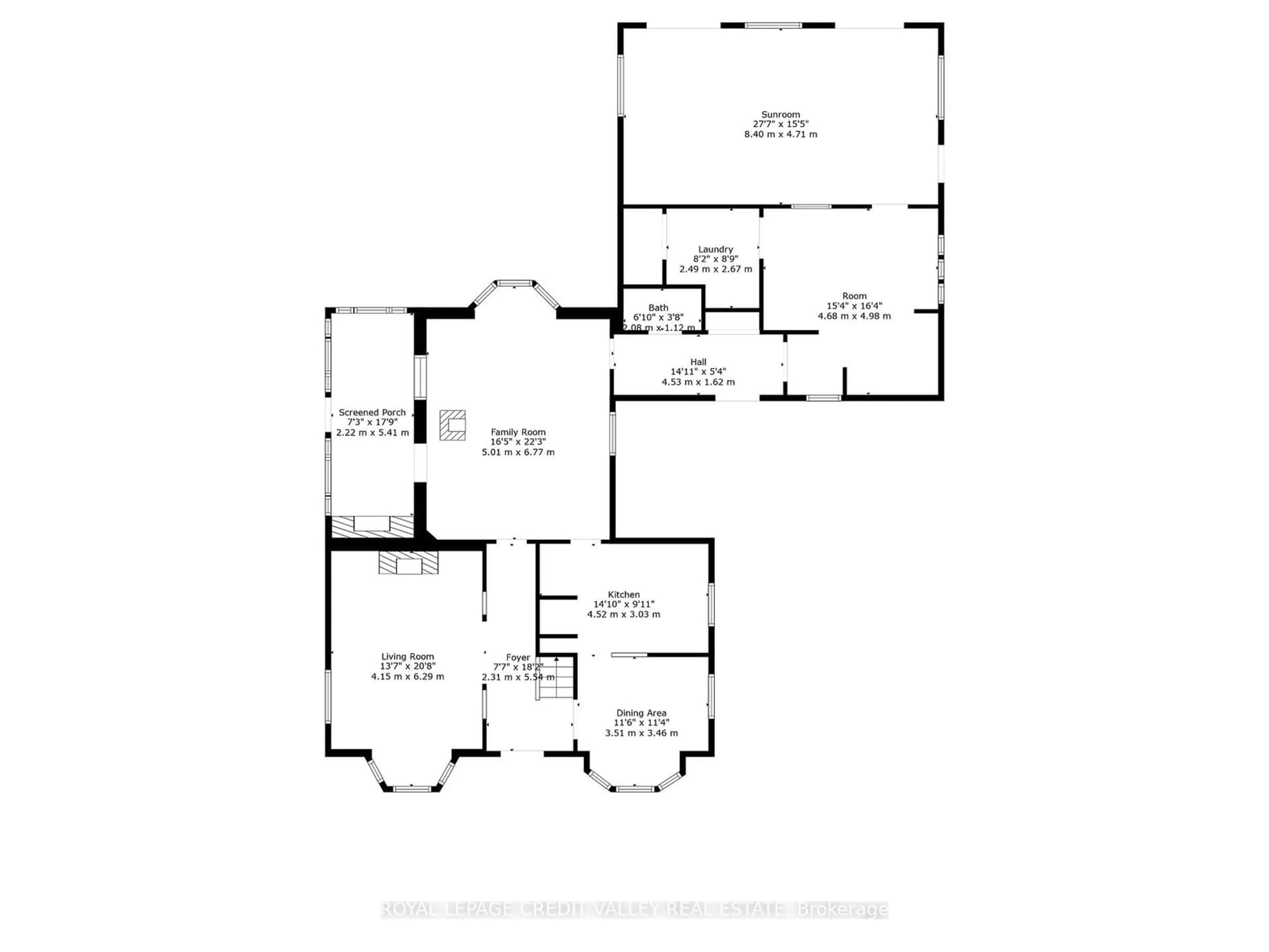 Floor plan for 131 Ridge Rd, Hamilton Ontario L6J 2W1