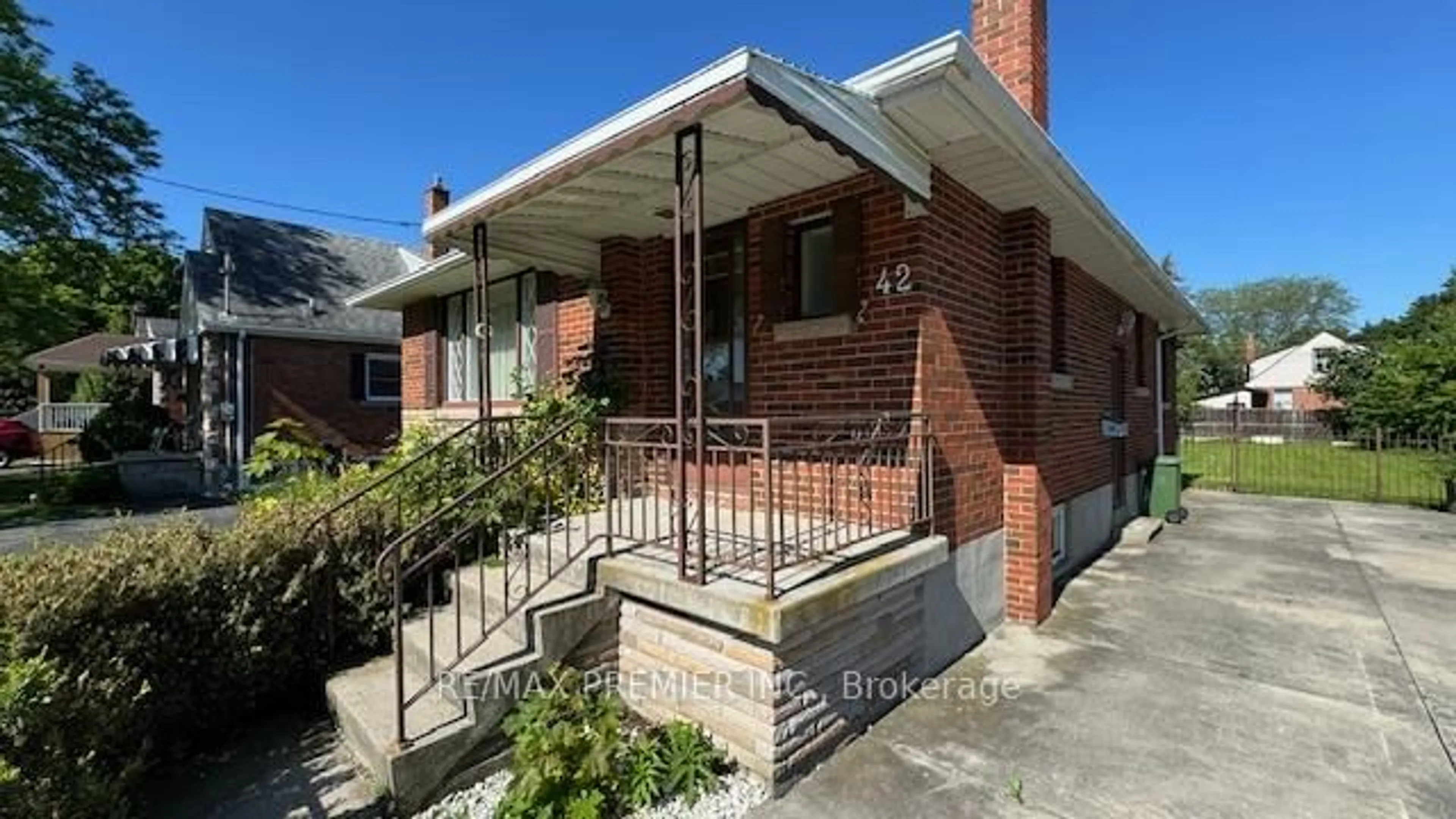 Home with brick exterior material, street for 42 Gailmont Dr, Hamilton Ontario L8K 4B3