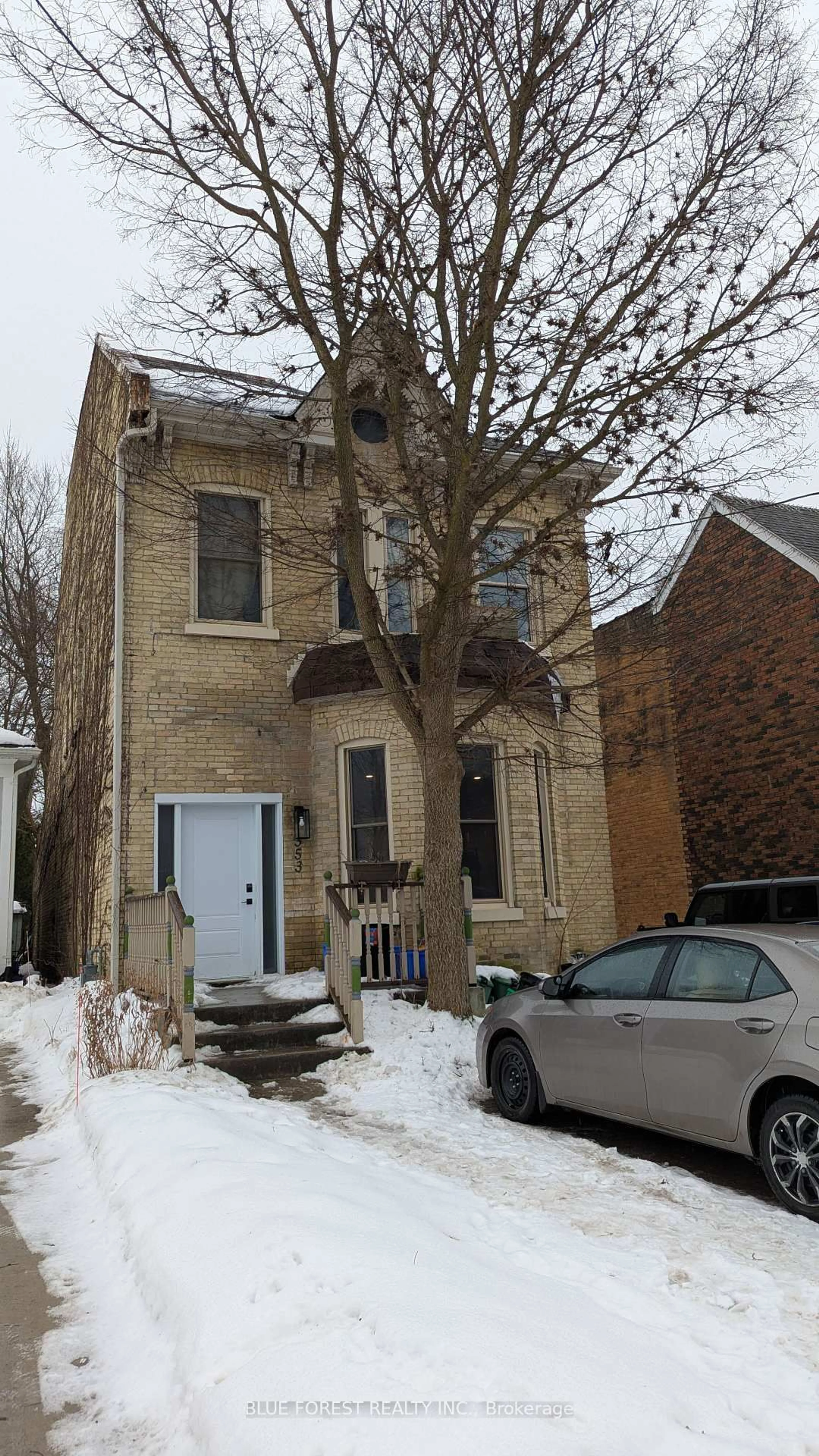 Home with brick exterior material, street for 353 Central Ave, London Ontario N6B 2E3