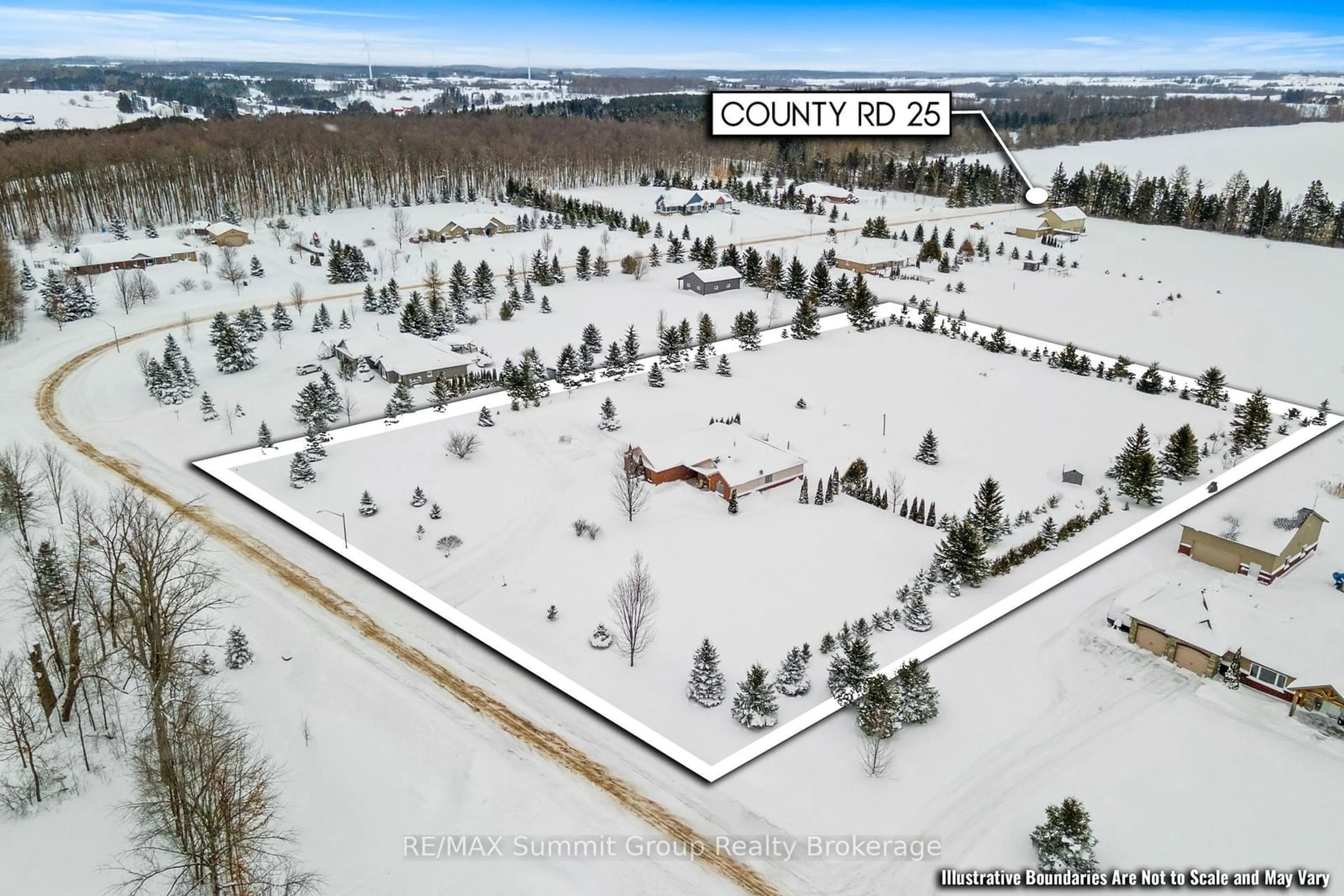 A pic from outside/outdoor area/front of a property/back of a property/a pic from drone, unknown for 15 Mount Haven Cres, East Luther Grand Valley Ontario L9W 5S6