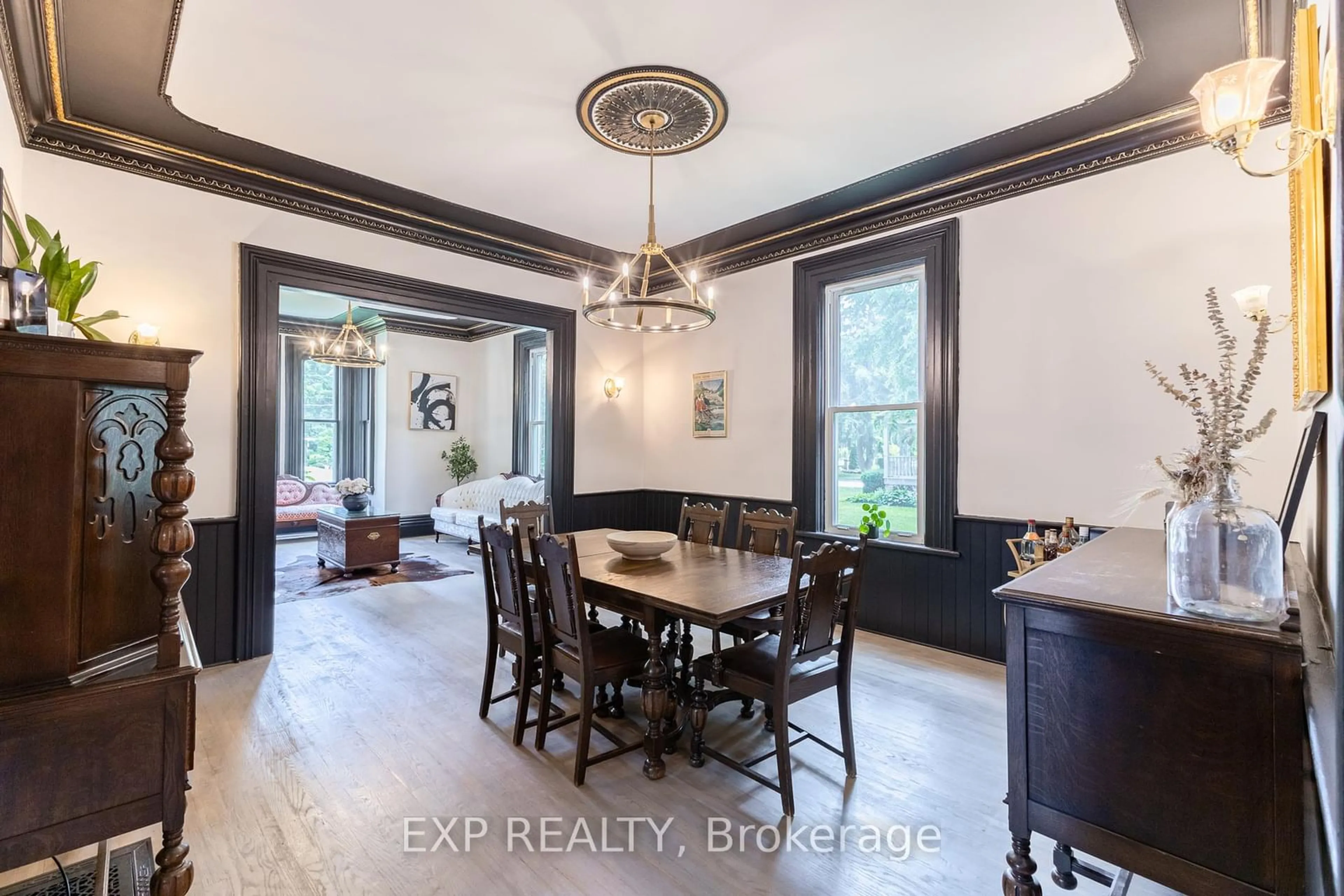 Dining room, ceramic/tile floor for 283 Hastings St, North Middlesex Ontario N0M 2K0