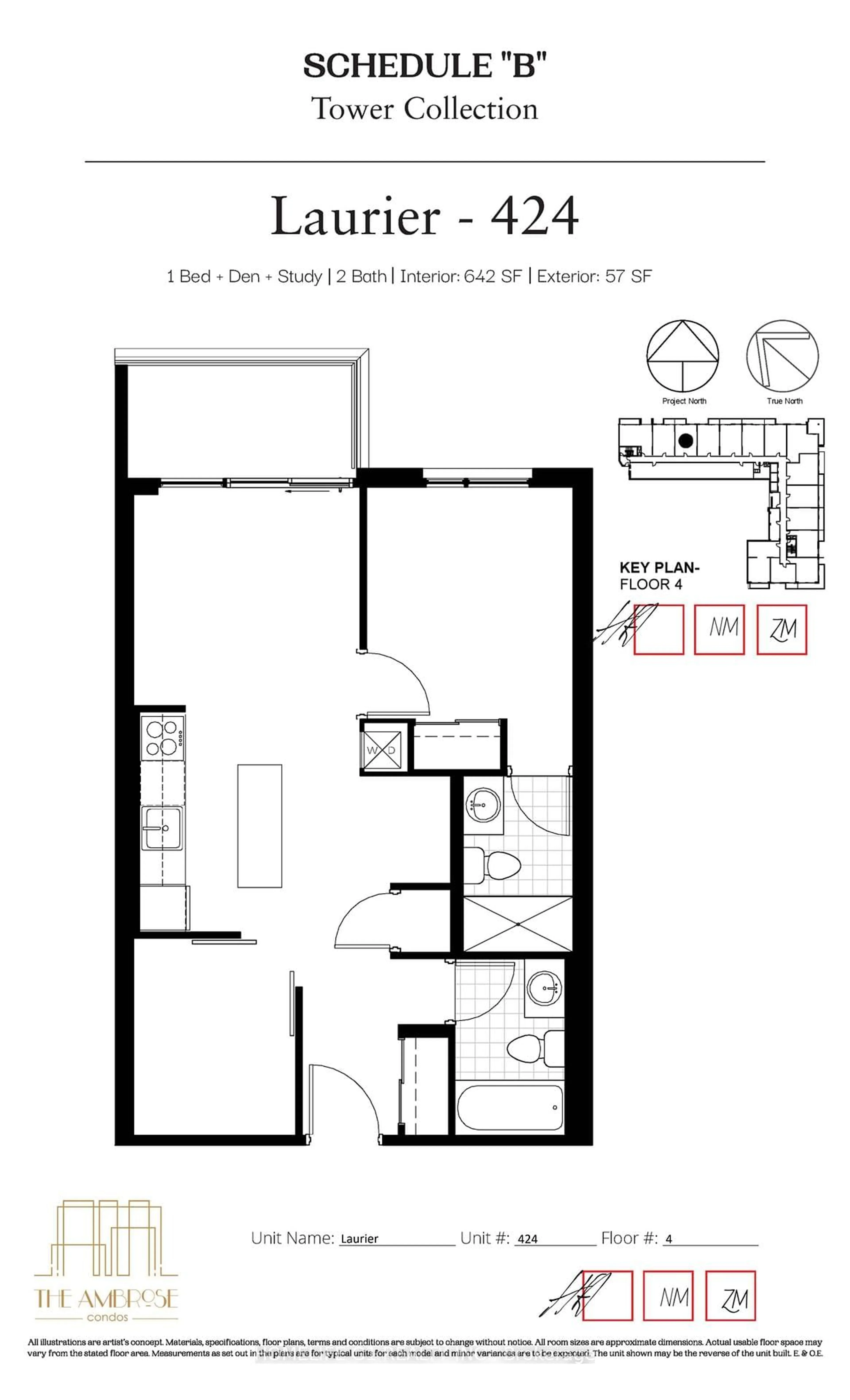 Floor plan for 401 Shellard Lane #424, Brantford Ontario N3T 5L5