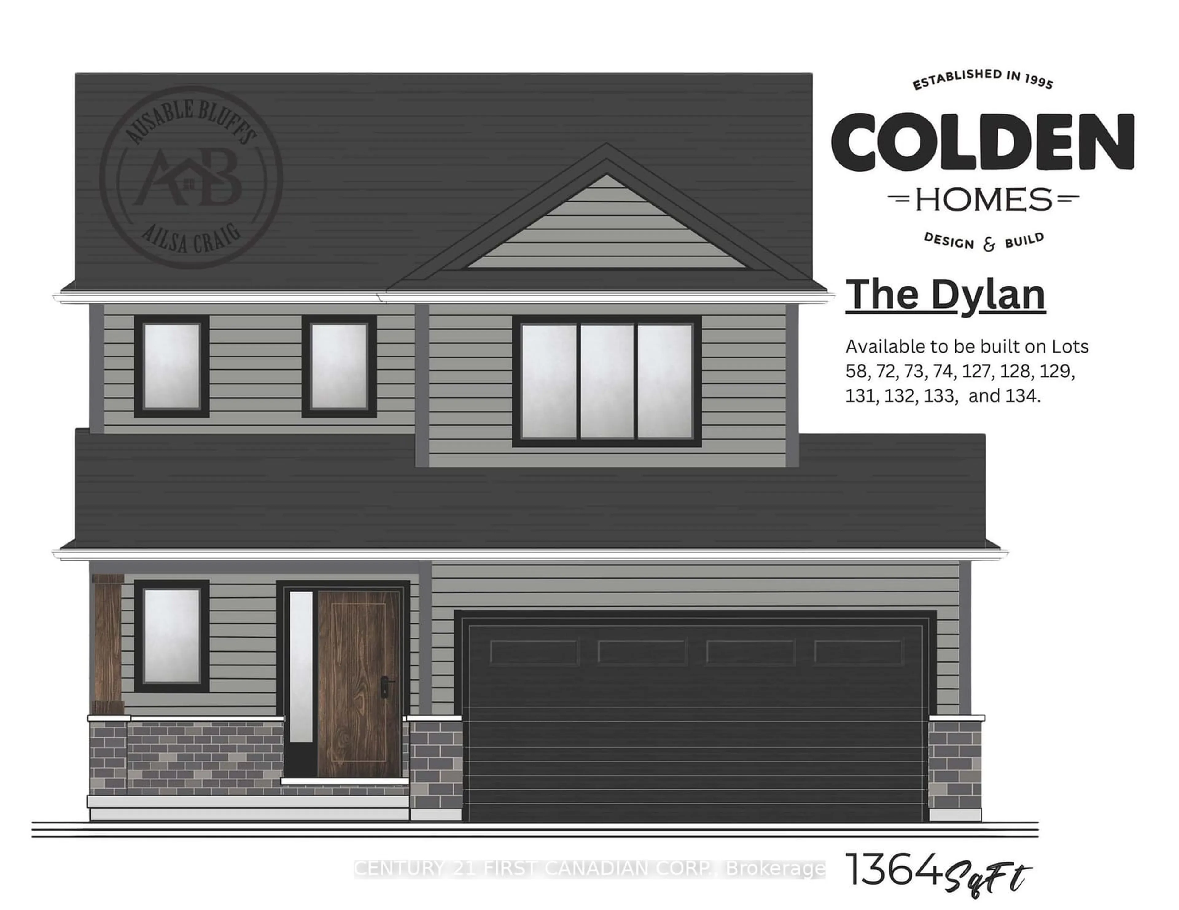 Floor plan for 25 Postma Cres, North Middlesex Ontario N0M 1A0