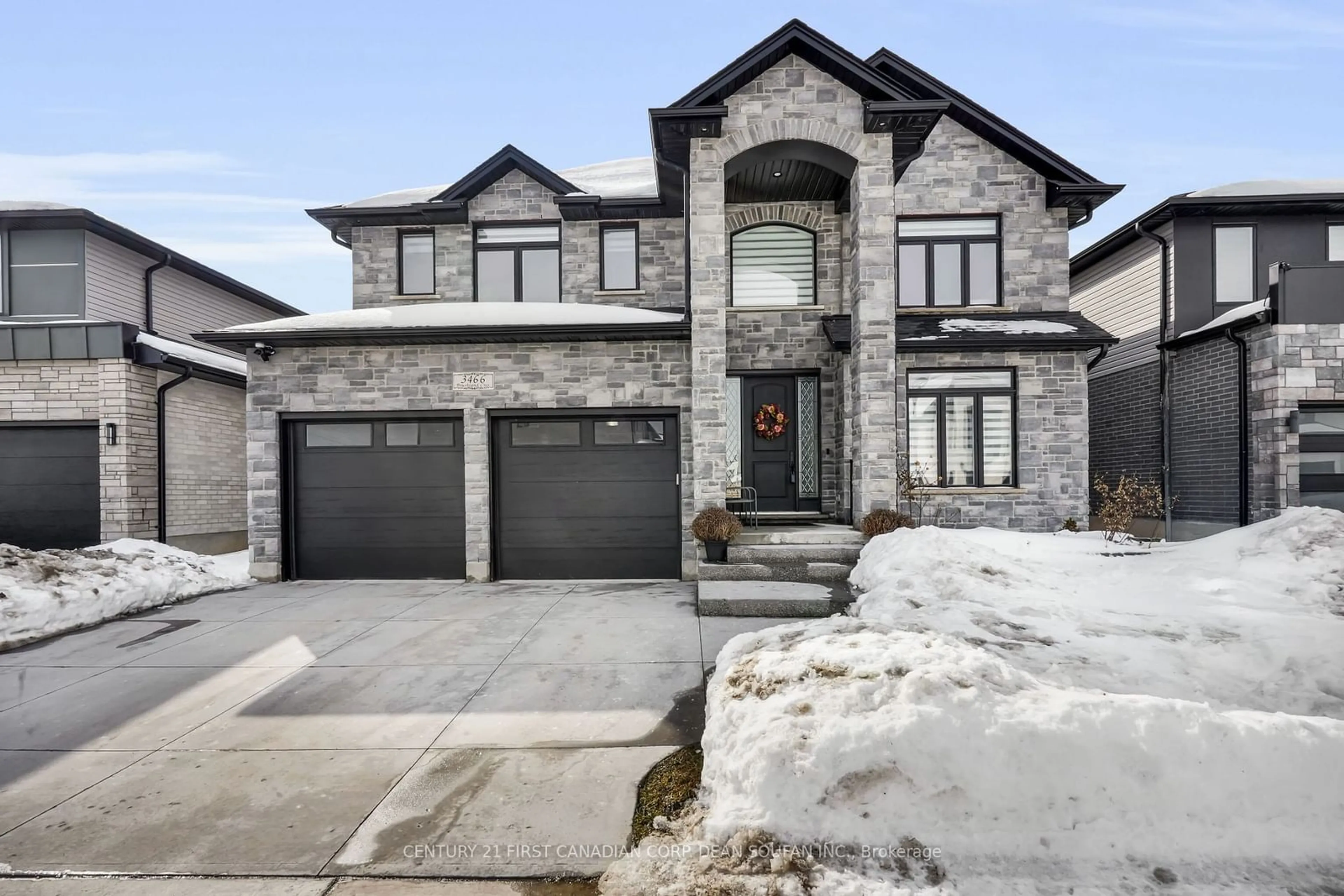 Home with brick exterior material, street for 3466 Brushland Cres, London Ontario N6P 0H2
