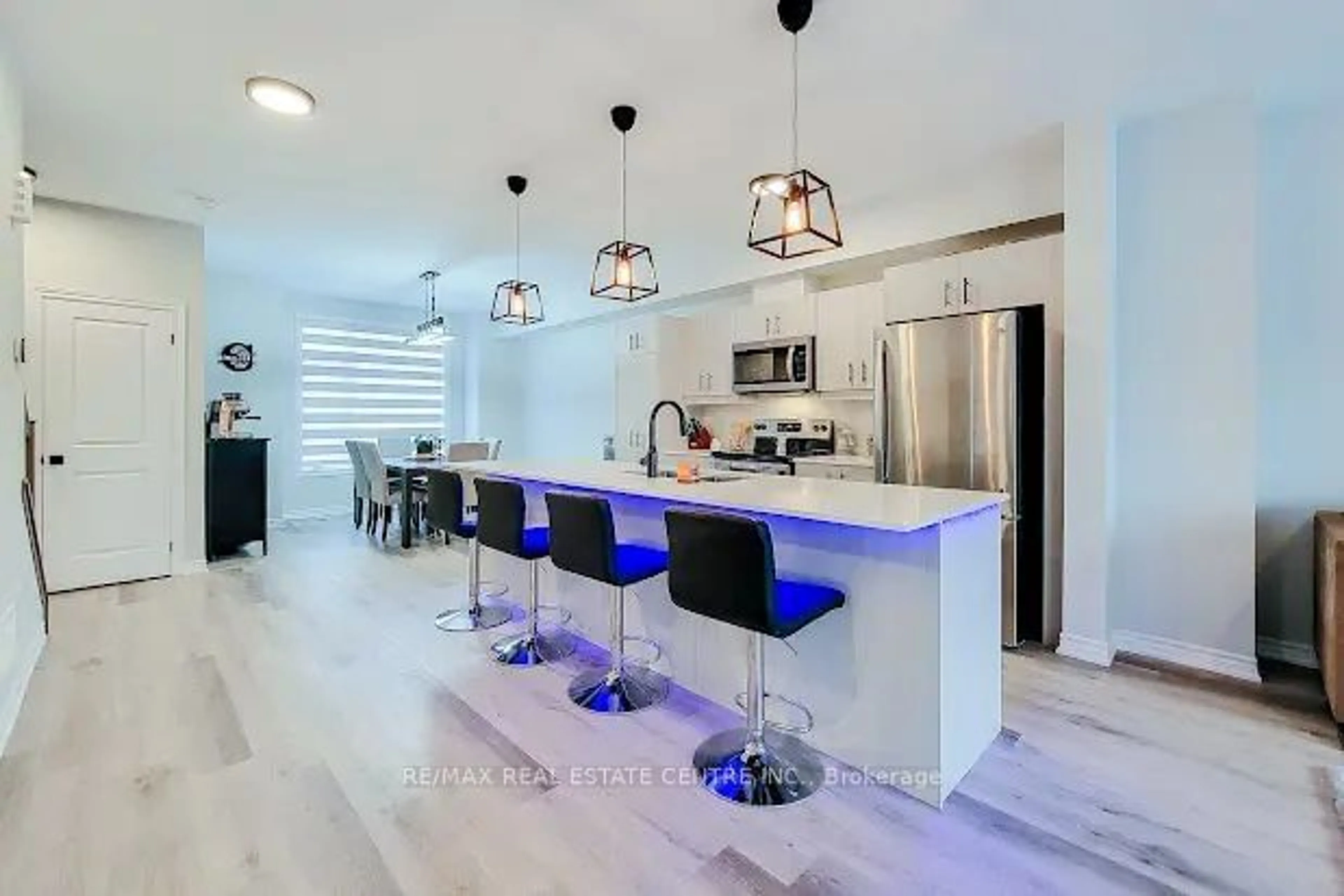 Contemporary kitchen, ceramic/tile floor for 55 Sentinel Lane, Hamilton Ontario L9C 0E8