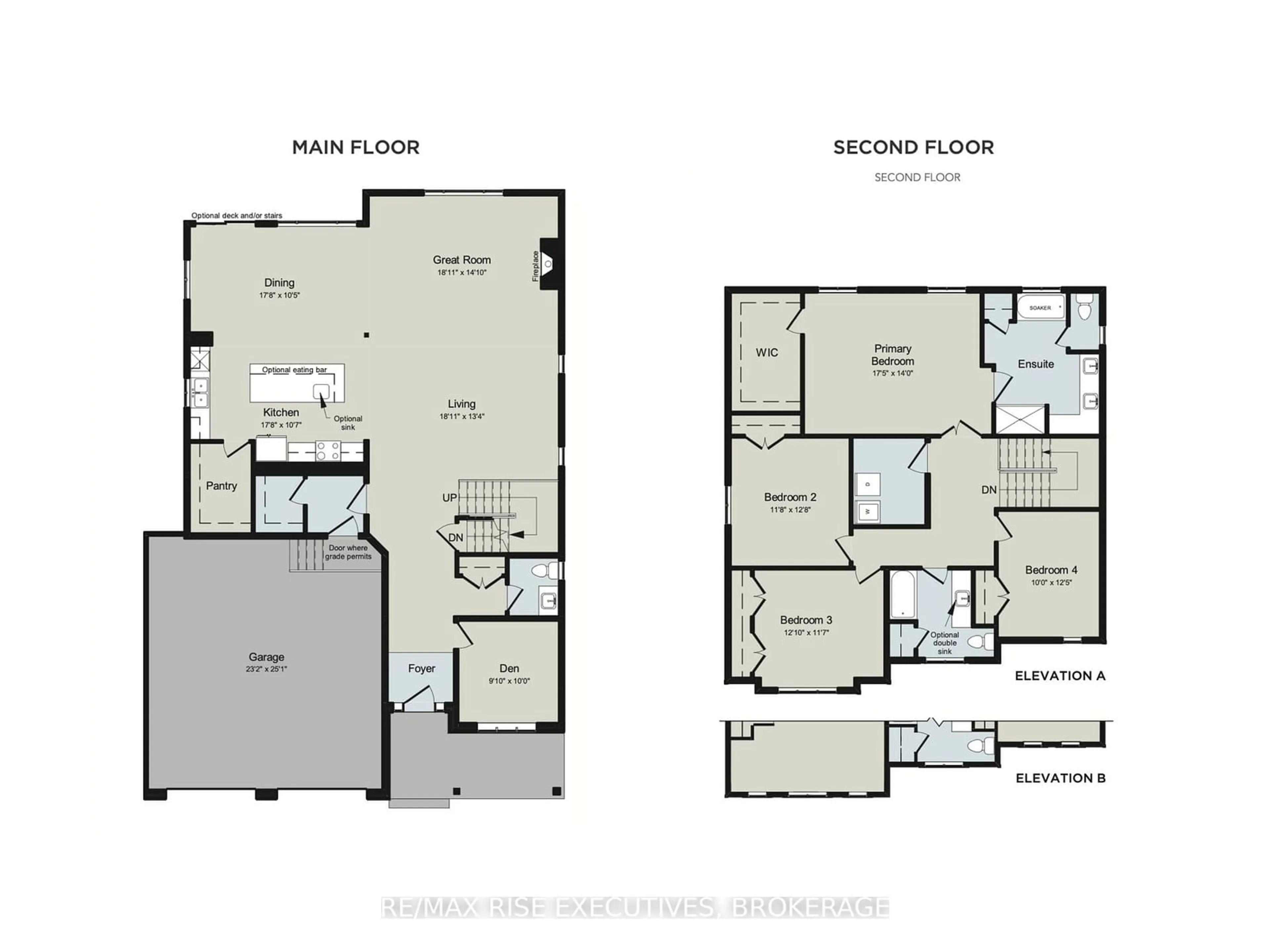 Floor plan for 451 Dockside Dr, Kingston Ontario K7K 0L5