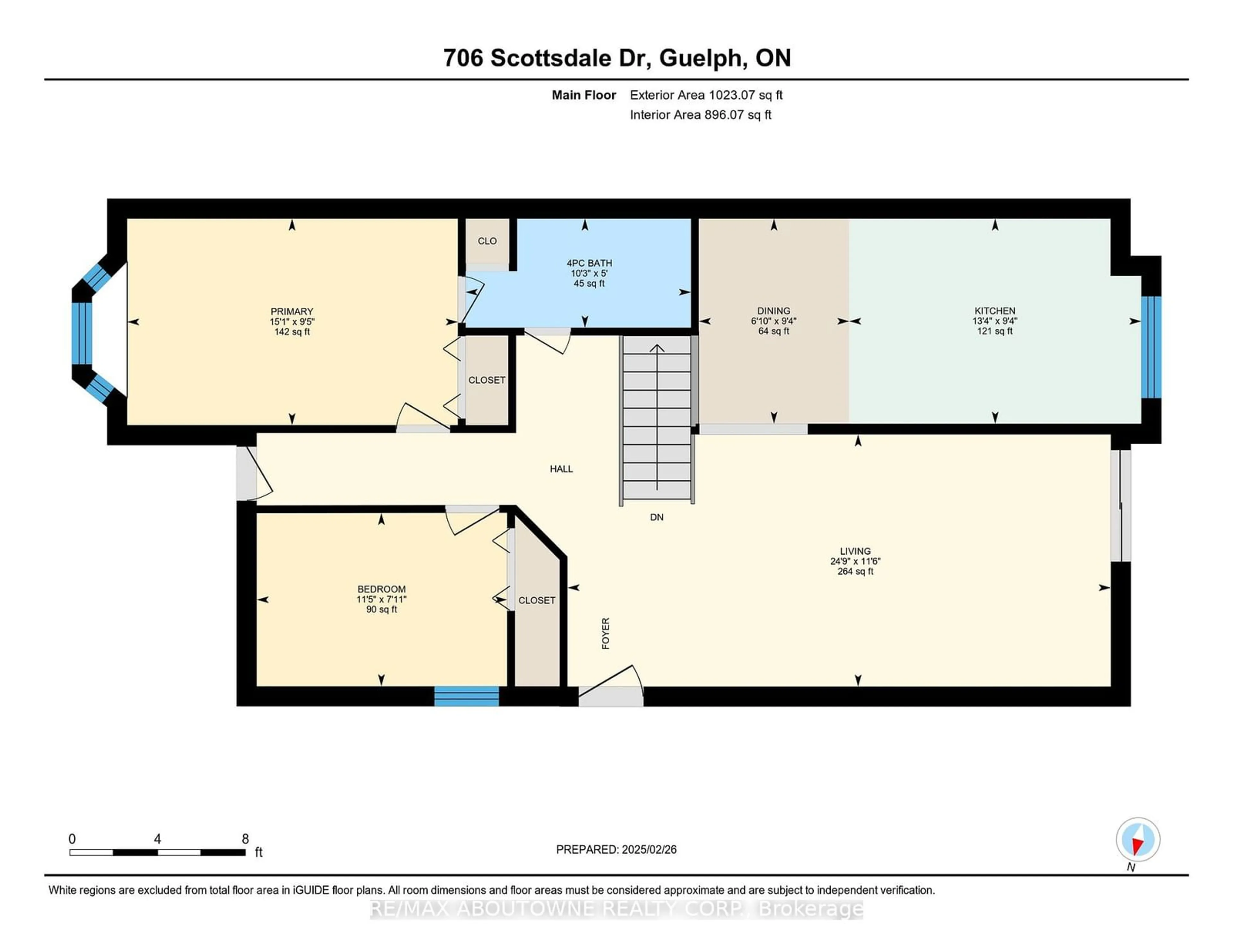 Floor plan for 706 Scottsdale Dr, Guelph Ontario N1G 4M5