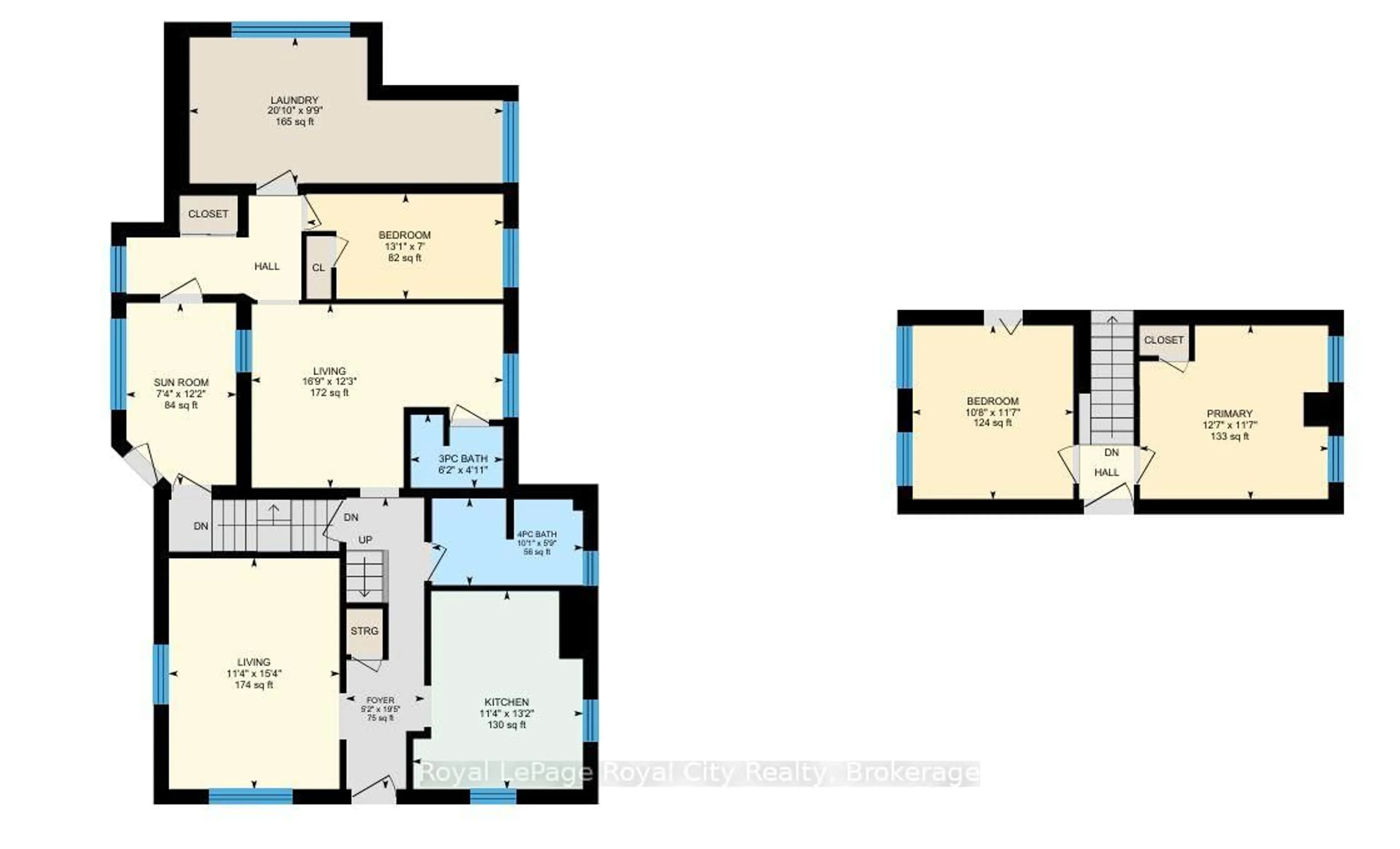 Floor plan for 19 Charles St, Guelph Ontario N1H 2E2