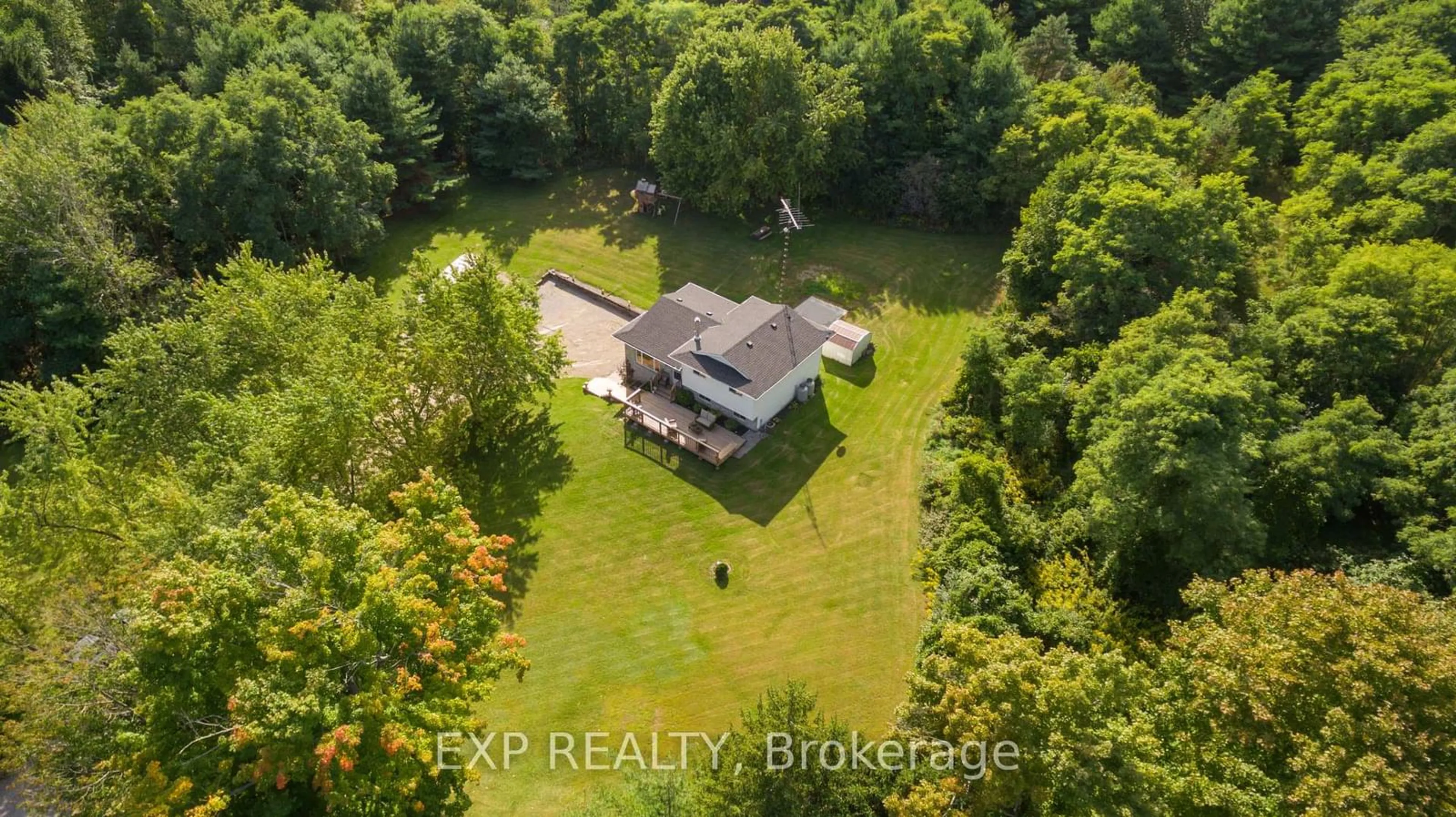 A pic from outside/outdoor area/front of a property/back of a property/a pic from drone, building for 228 Cowie Rd, Cramahe Ontario K0K 1S0