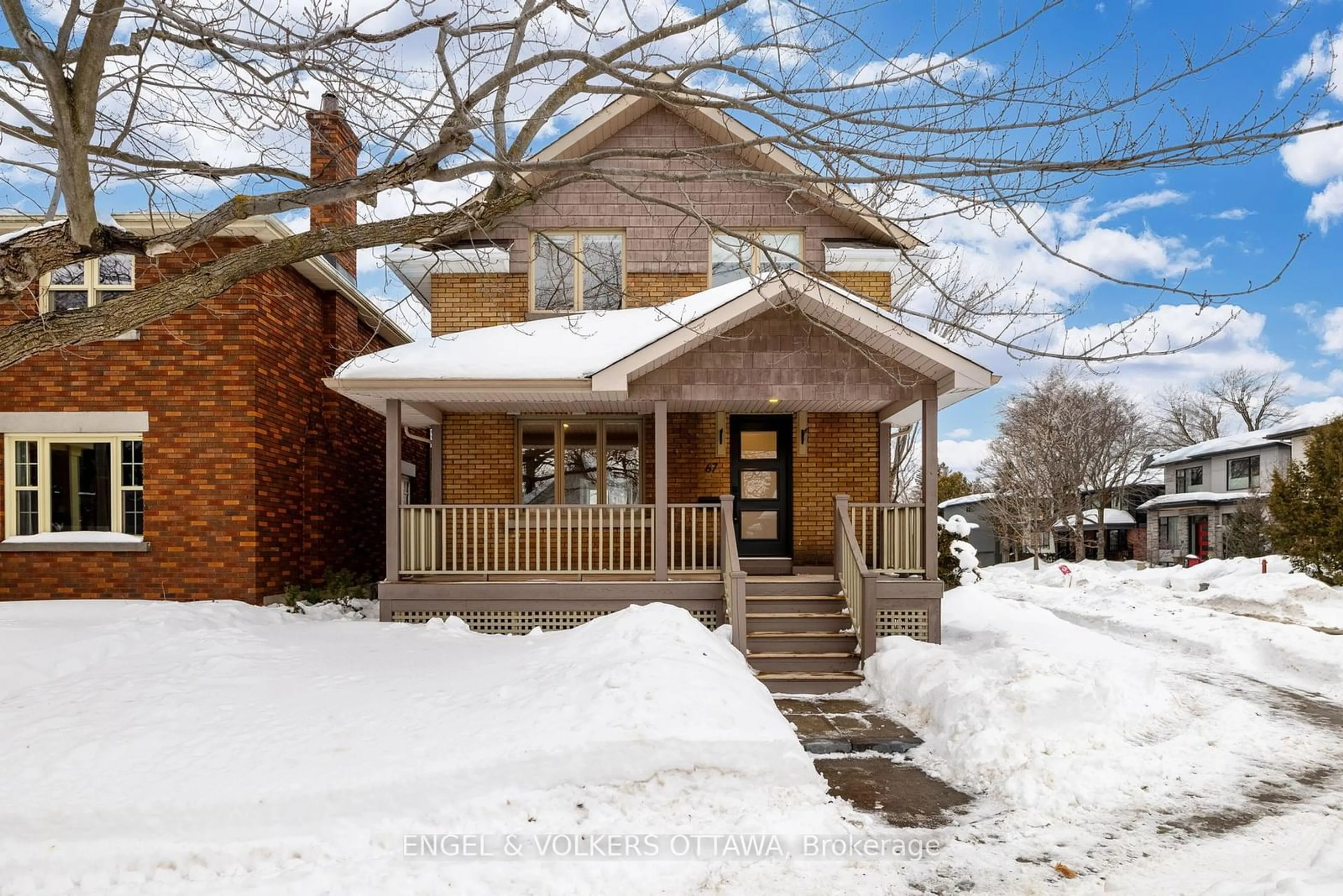 Home with brick exterior material, street for 67 Merritt Ave, Glebe - Ottawa East and Area Ontario K1S 0J5