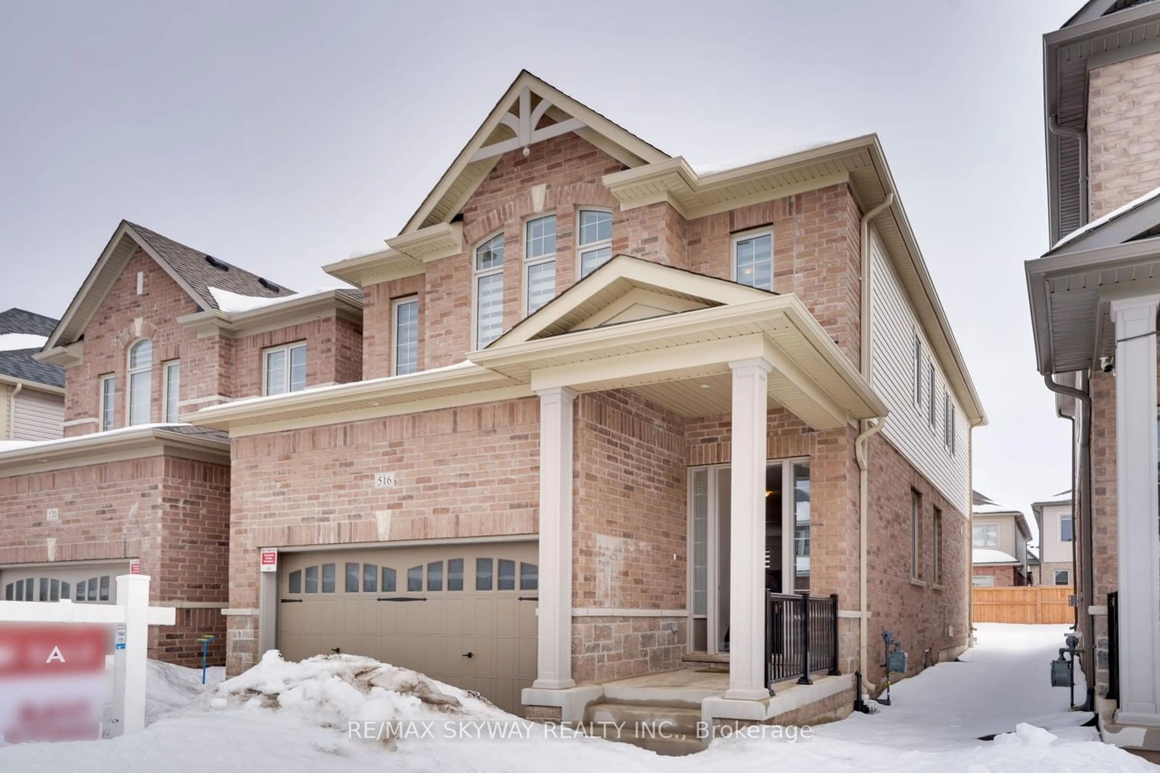 Home with brick exterior material, street for 516 Beckview Cres, Kitchener Ontario N4R 0R3