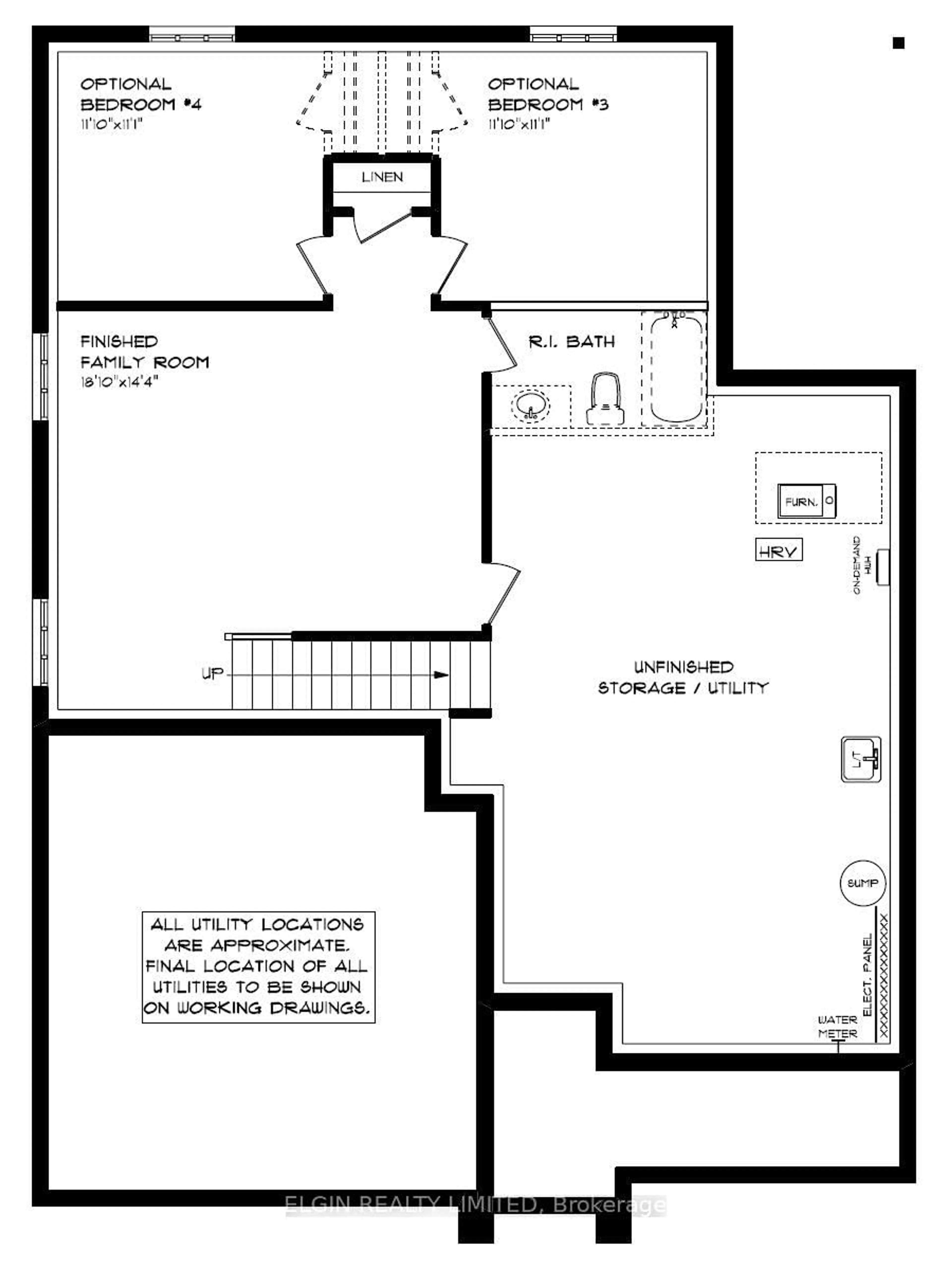 Floor plan for 11 Dunning Way, St. Thomas Ontario N5R 0P7