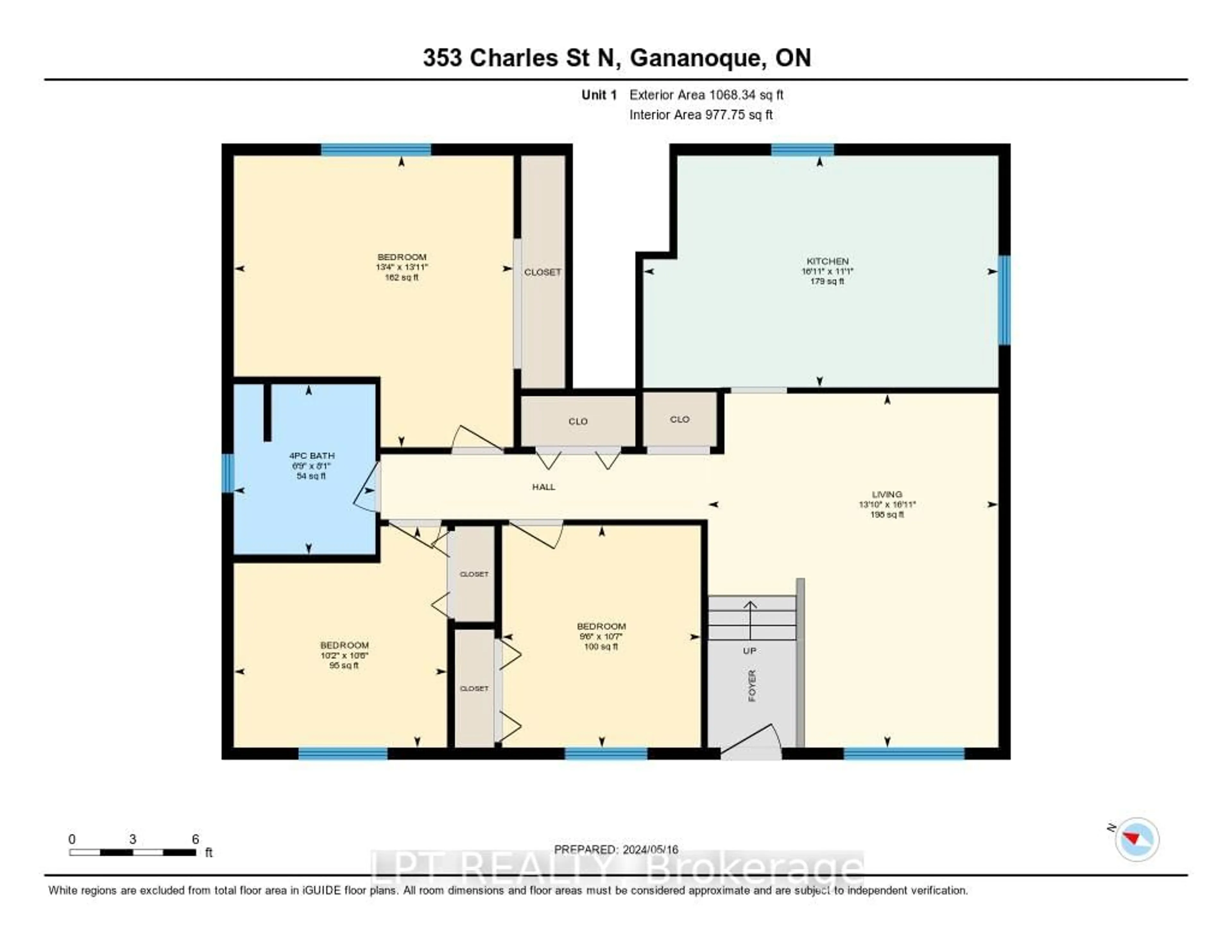 Floor plan for 353 Charles St, Gananoque Ontario K7G 1V6