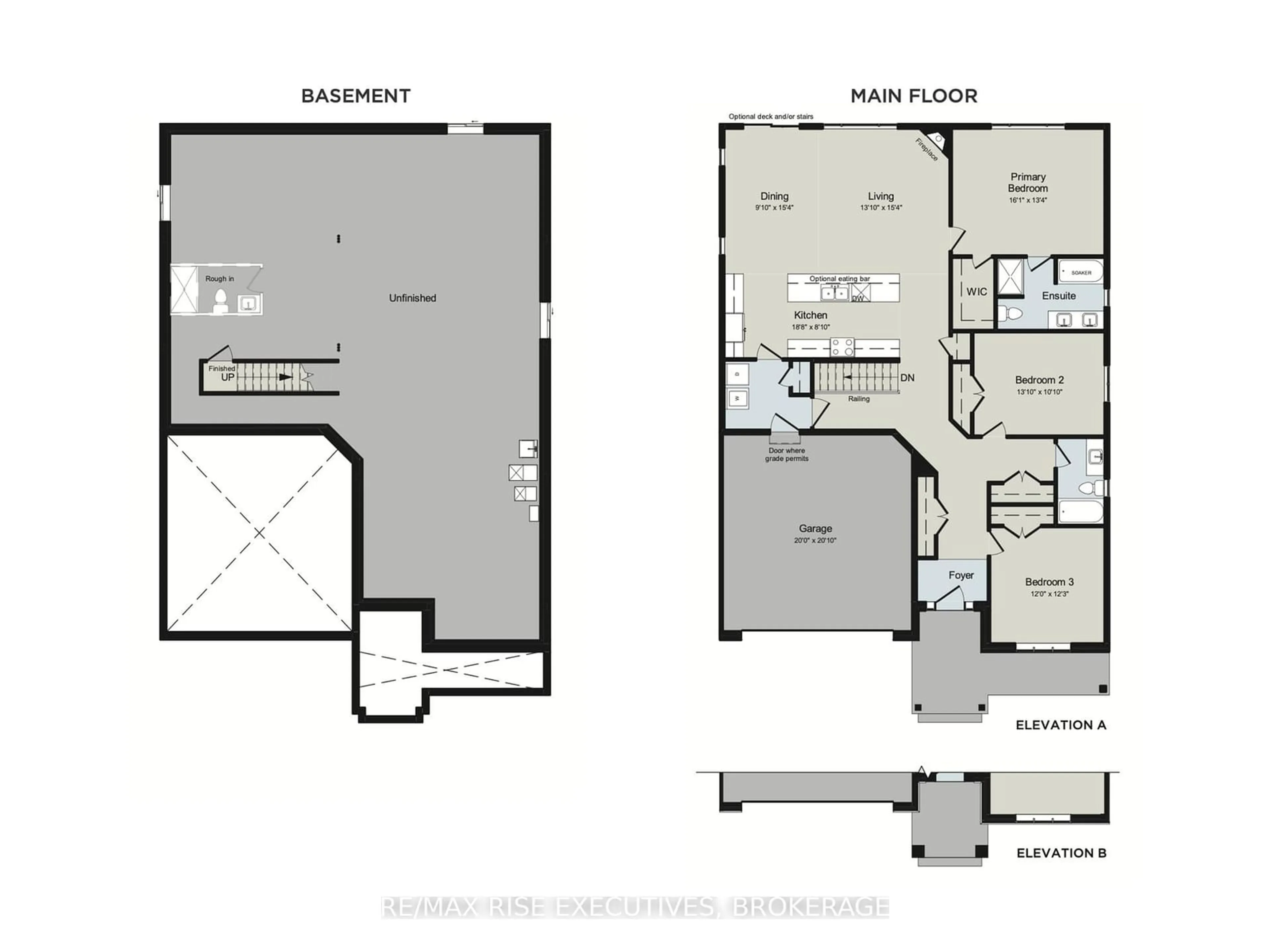 Floor plan for 437 Dockside Dr, Kingston Ontario K7K 0L5