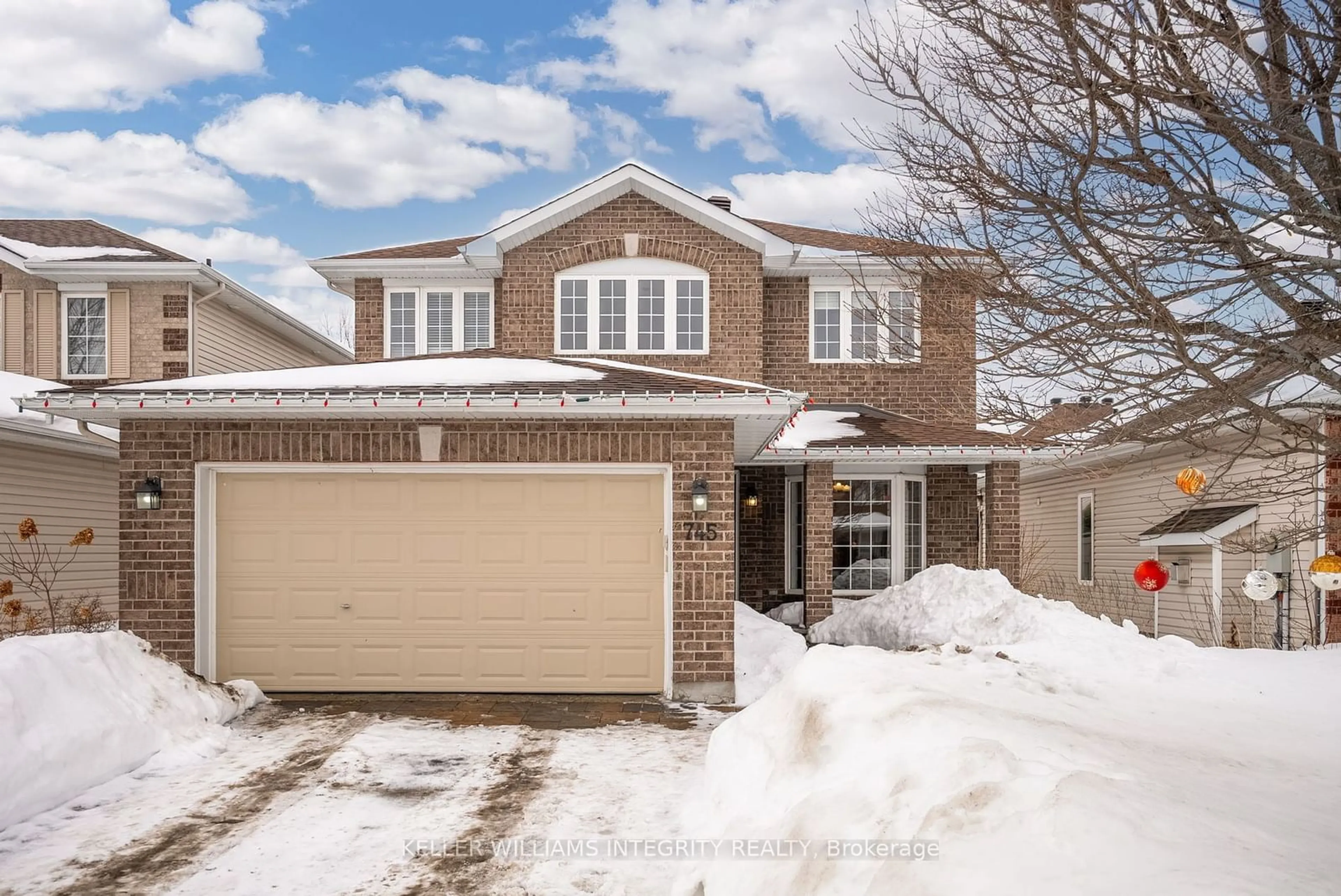 Home with brick exterior material, street for 745 Vermillion Dr, Ottawa Ontario K1V 1V8