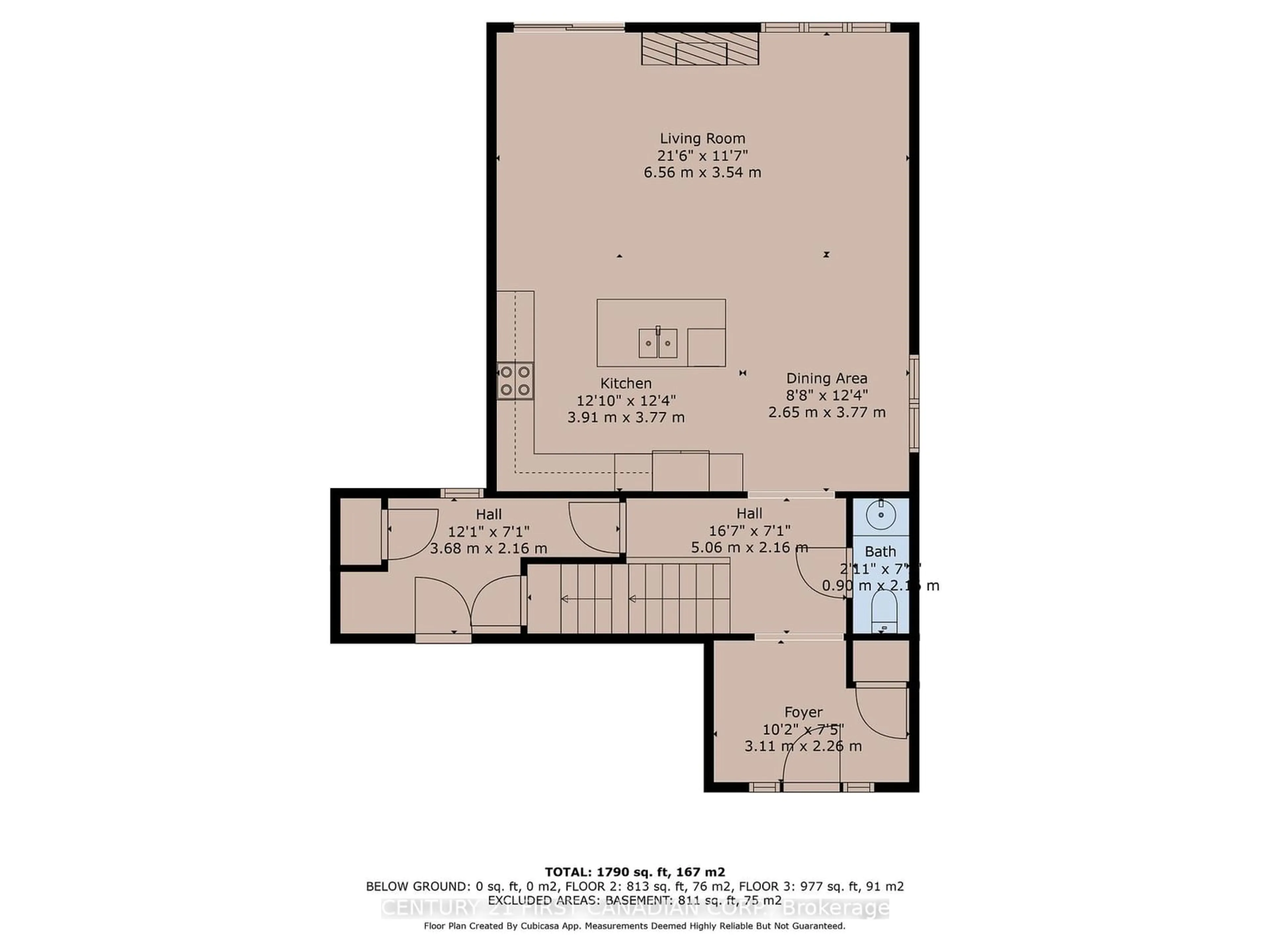 Floor plan for 62 Postma Cres, North Middlesex Ontario N0M 1A0