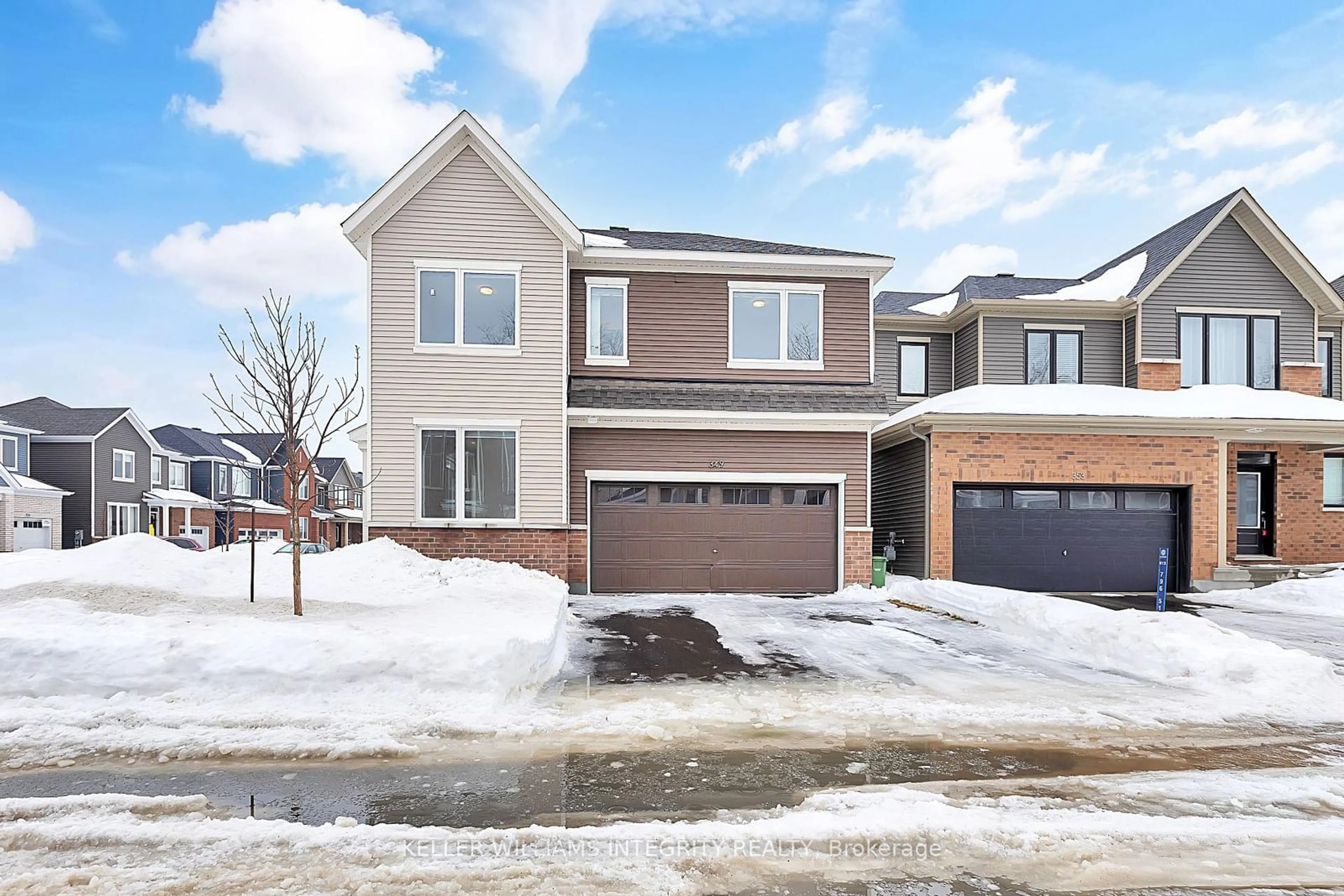 Home with brick exterior material, street for 349 Appalachian Circ, Barrhaven Ontario K2J 6X3