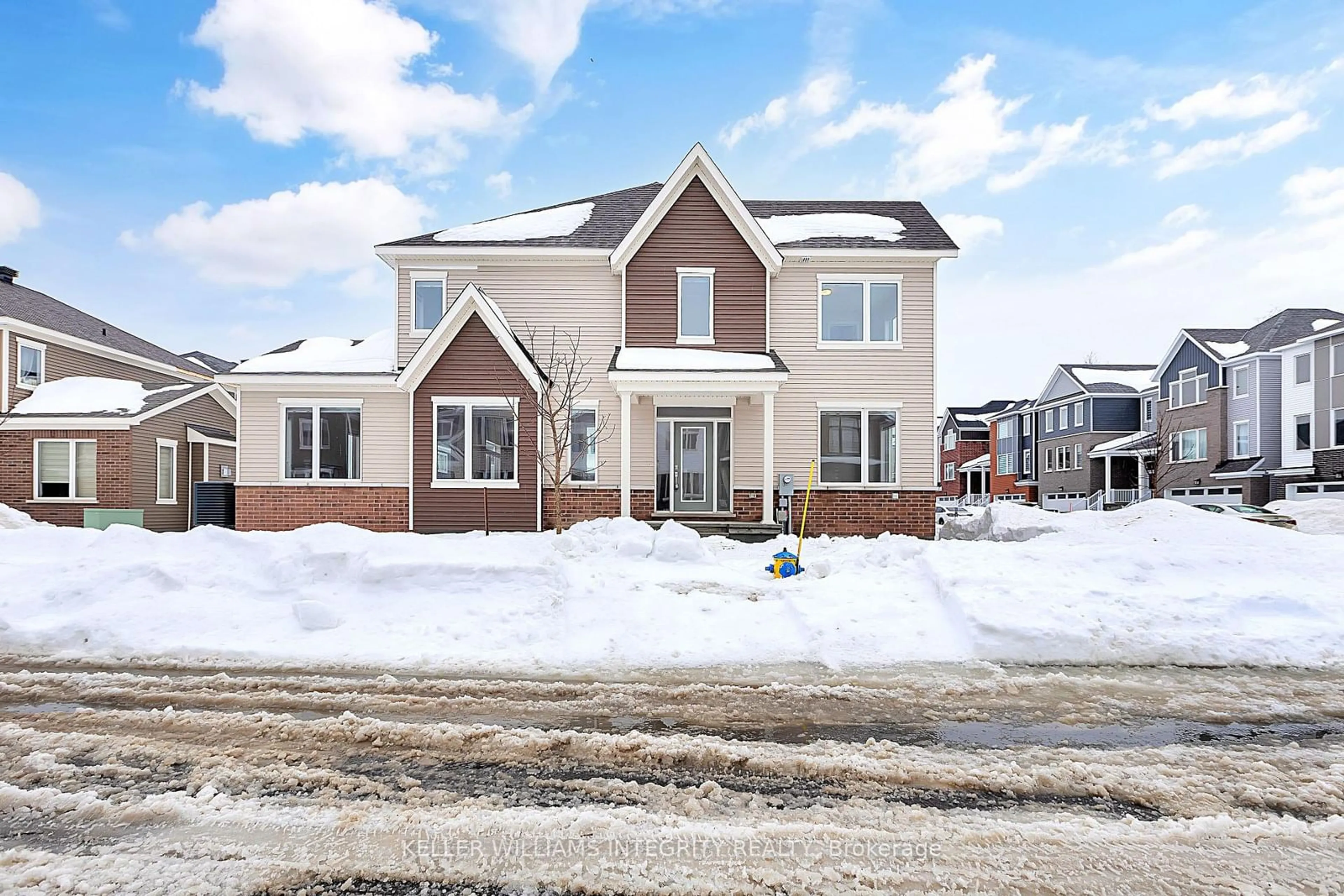 Home with brick exterior material, street for 349 Appalachian Circ, Barrhaven Ontario K2J 6X3