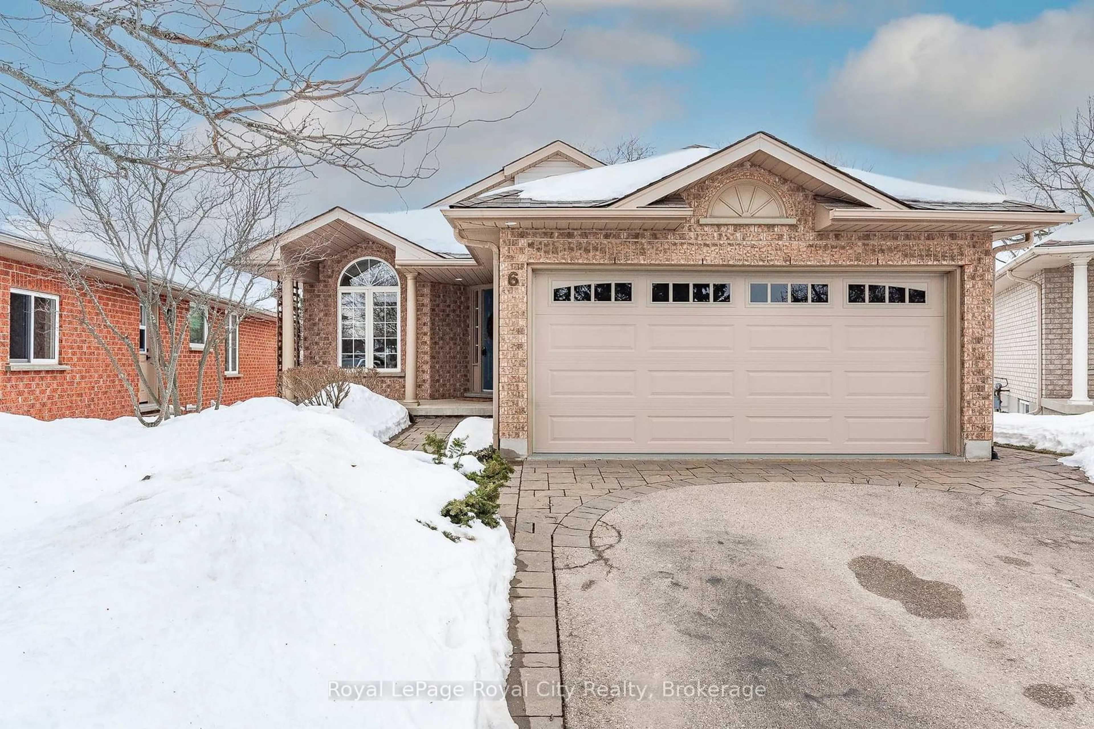 Home with brick exterior material, street for 6 Sparling Crt, Guelph Ontario N1L 1H6