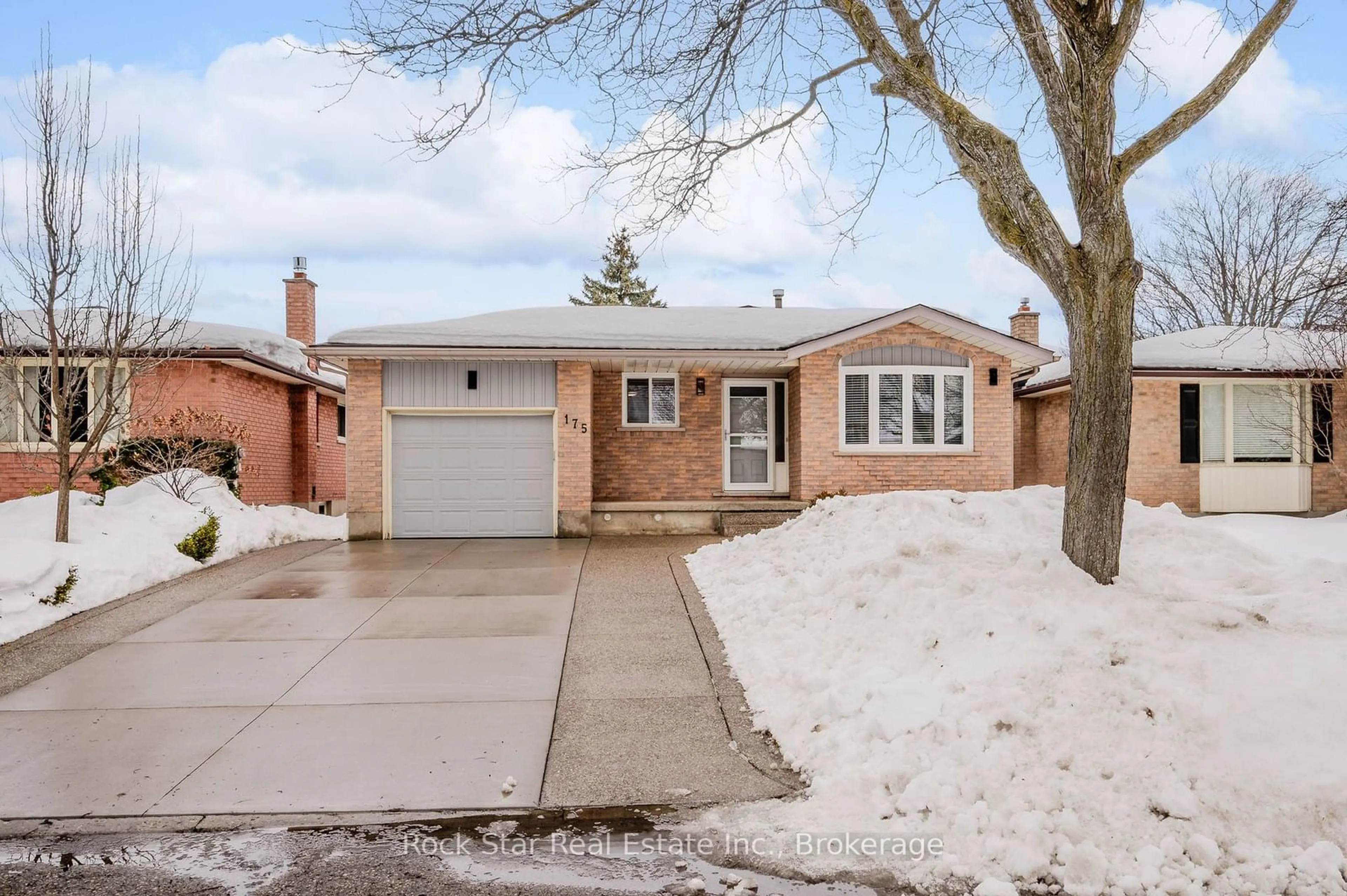 Home with brick exterior material, street for 175 Sunpoint Cres, Waterloo Ontario N2V 1T6