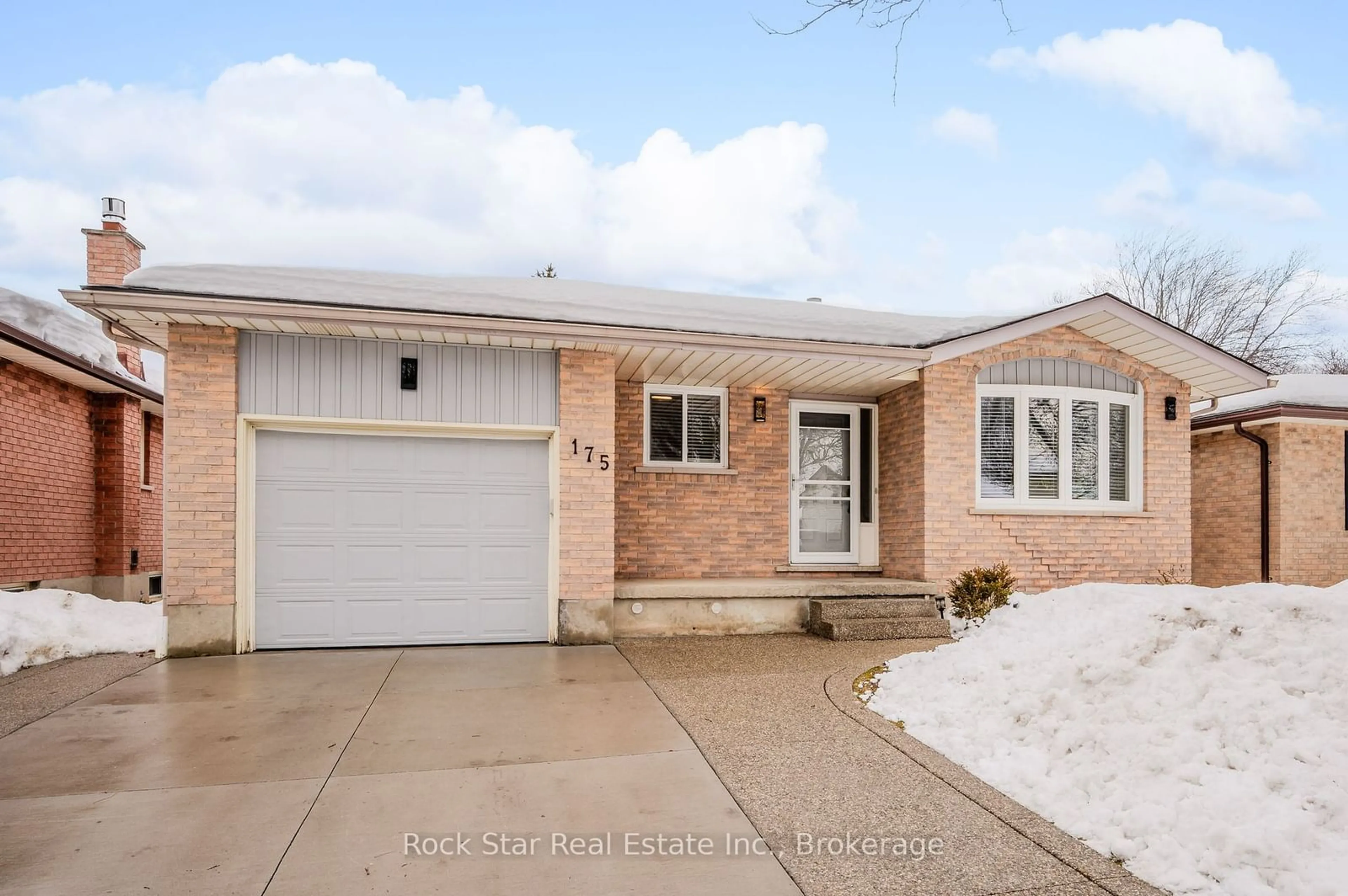 Home with brick exterior material, street for 175 Sunpoint Cres, Waterloo Ontario N2V 1T6