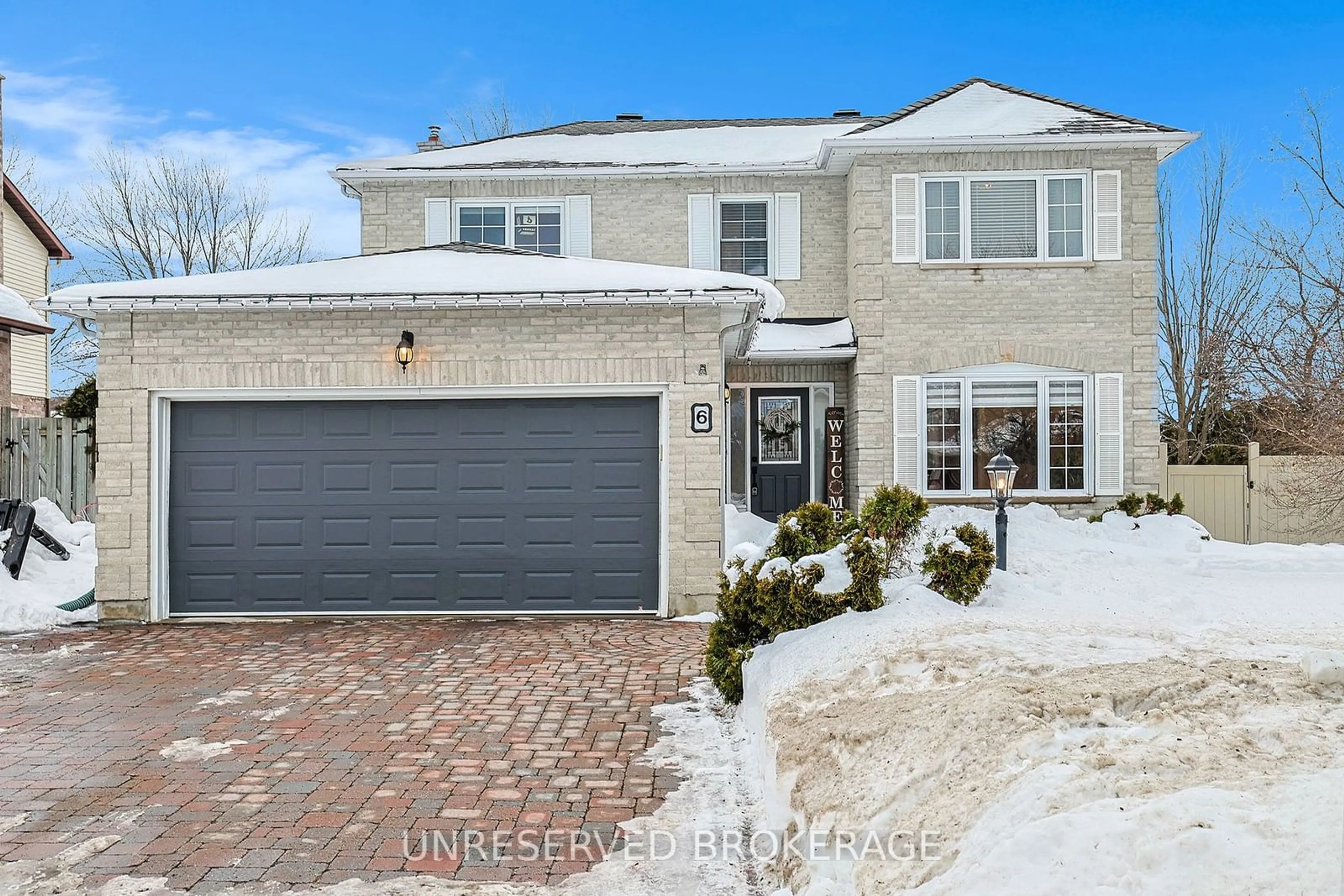 Home with brick exterior material, street for 6 Rosethorn Way, Kanata Ontario K2M 1P9