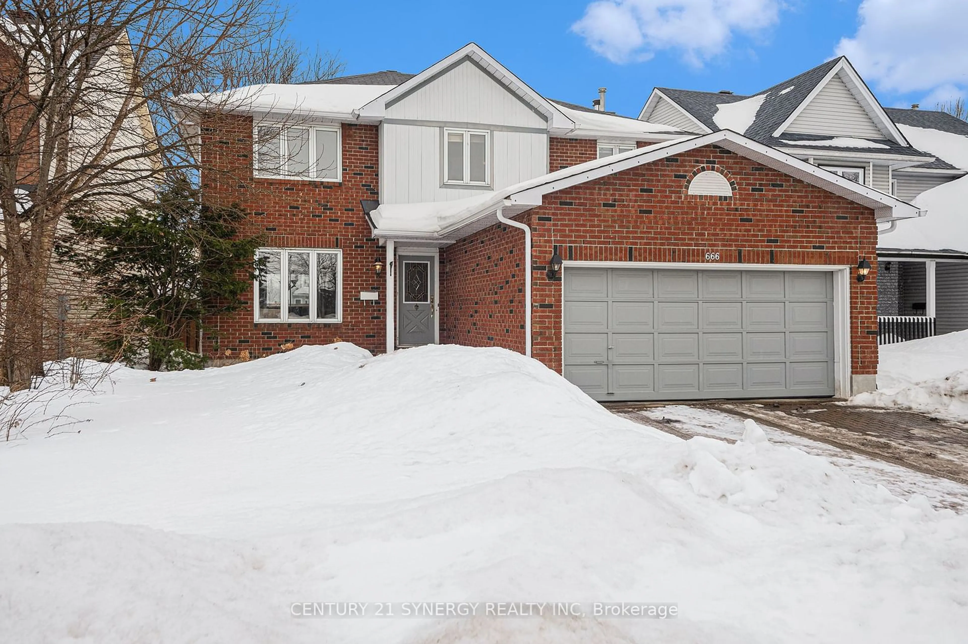 Home with brick exterior material, street for 666 Mathieu Way, Orleans - Cumberland and Area Ontario K4A 2R4