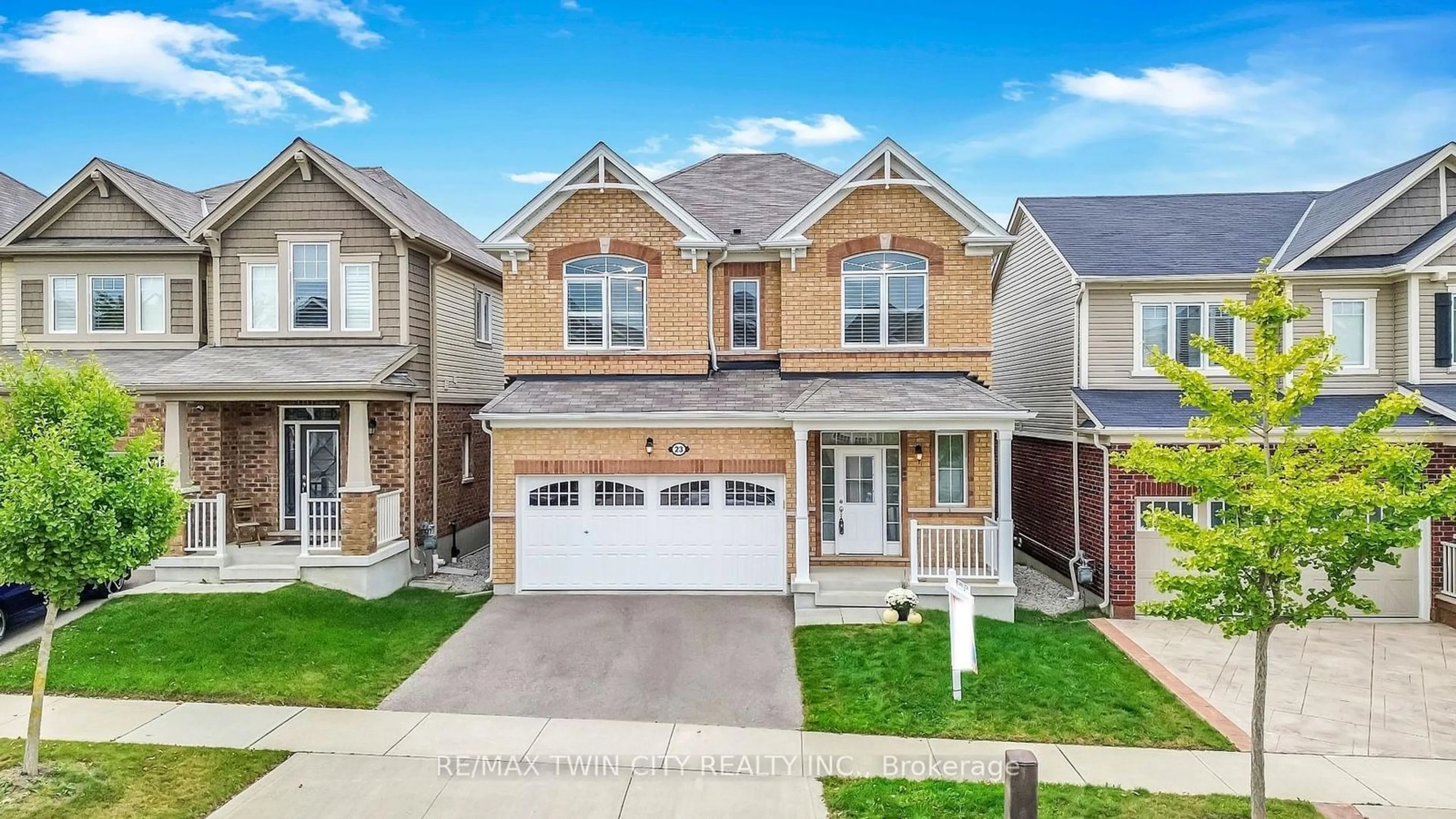 Home with brick exterior material, street for 23 Shoreacres Dr, Kitchener Ontario N2R 1R4