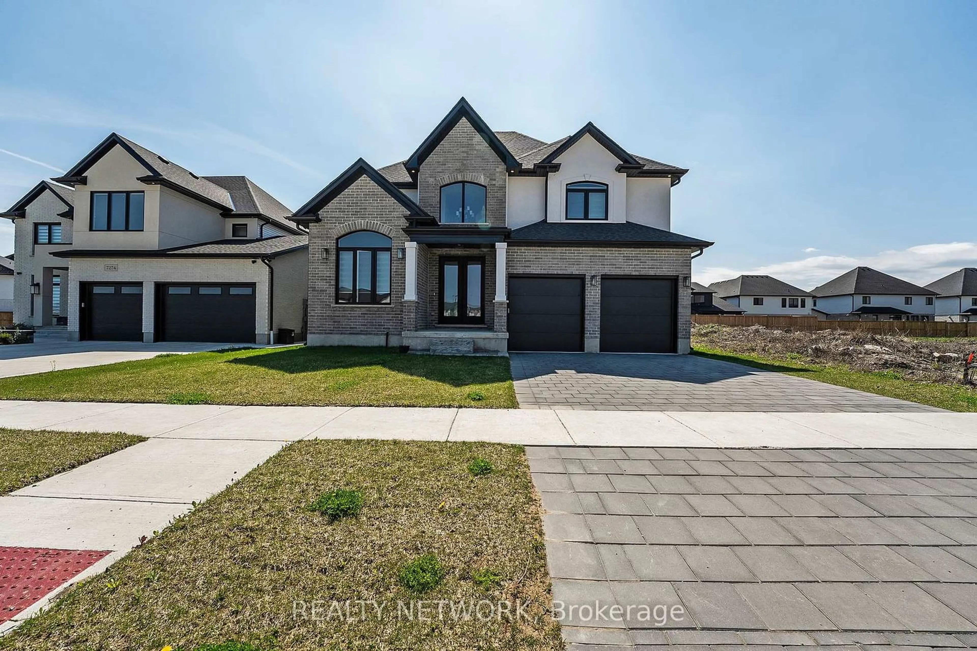 Home with brick exterior material, street for 7266 Silver Creek Circ, London Ontario N6P 0G9