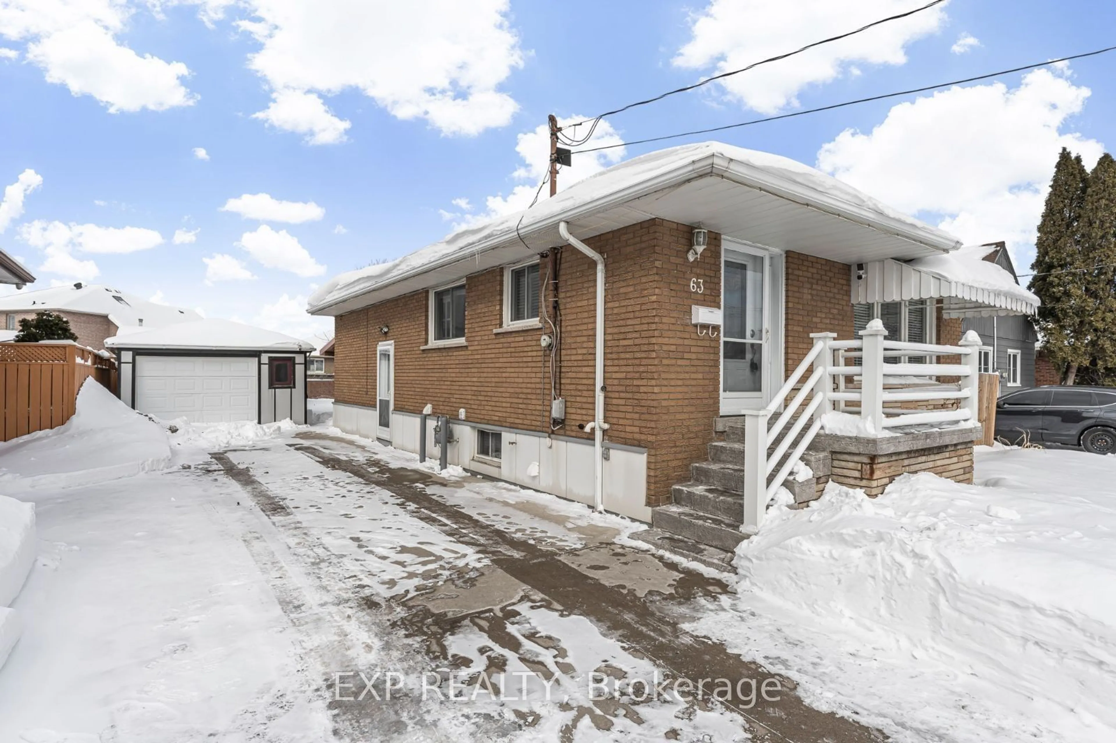 Home with brick exterior material, street for 63 Nash Rd, Hamilton Ontario L8H 2P5