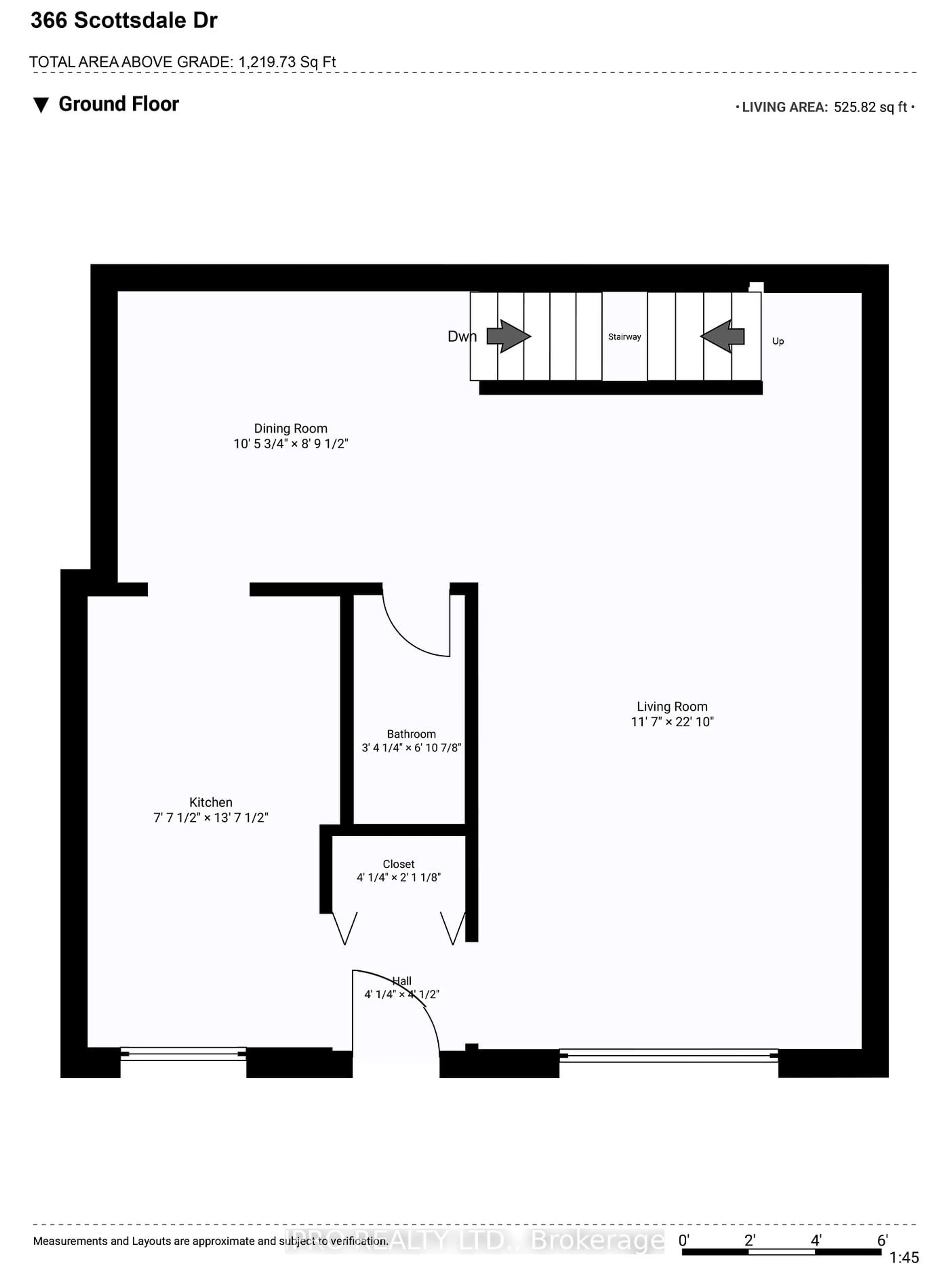 Floor plan for 366 Scottsdale Dr, Guelph Ontario N1G 2Z8