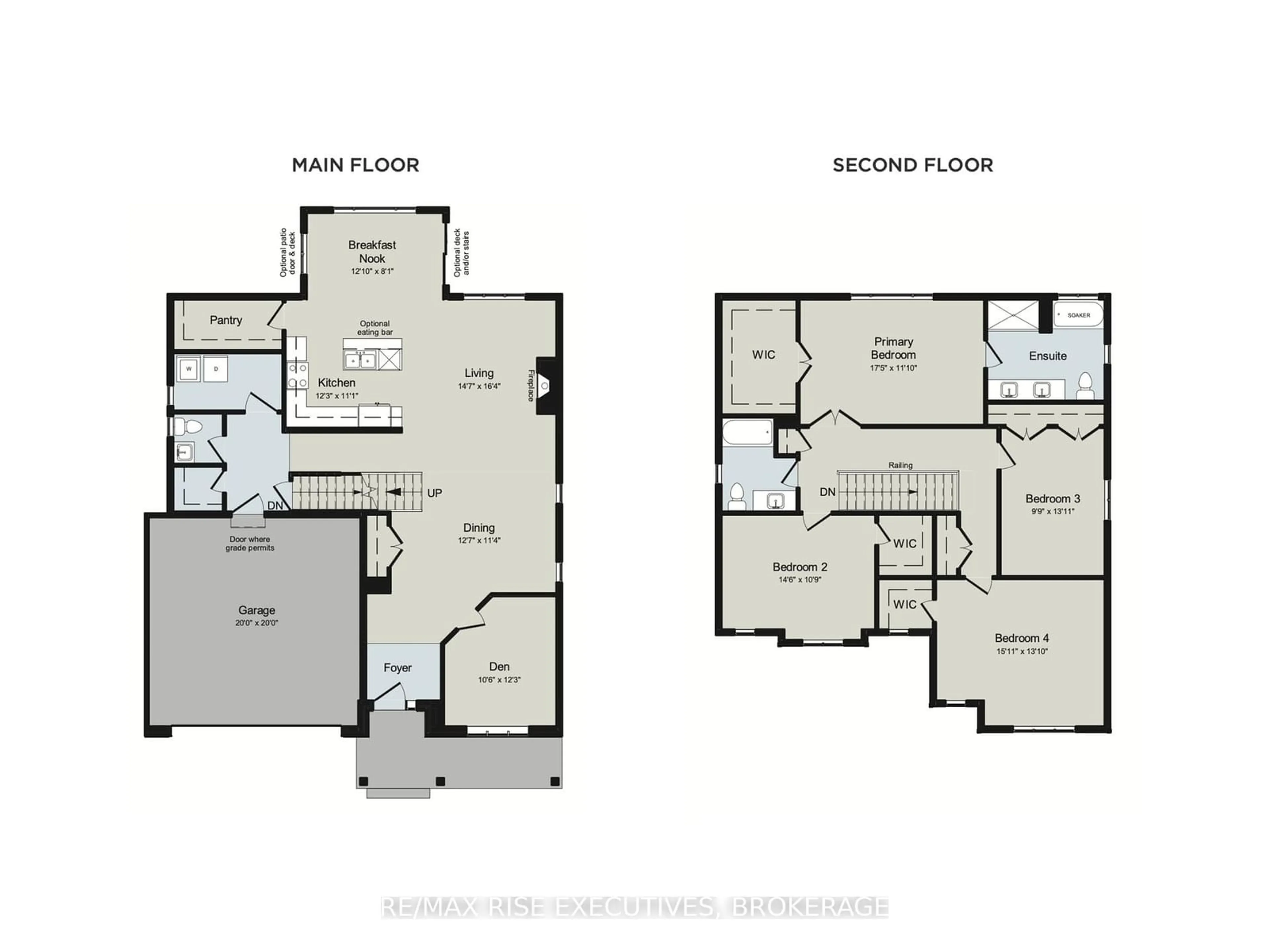 Floor plan for 435 Dockside Dr, Kingston Ontario K7K 0L5