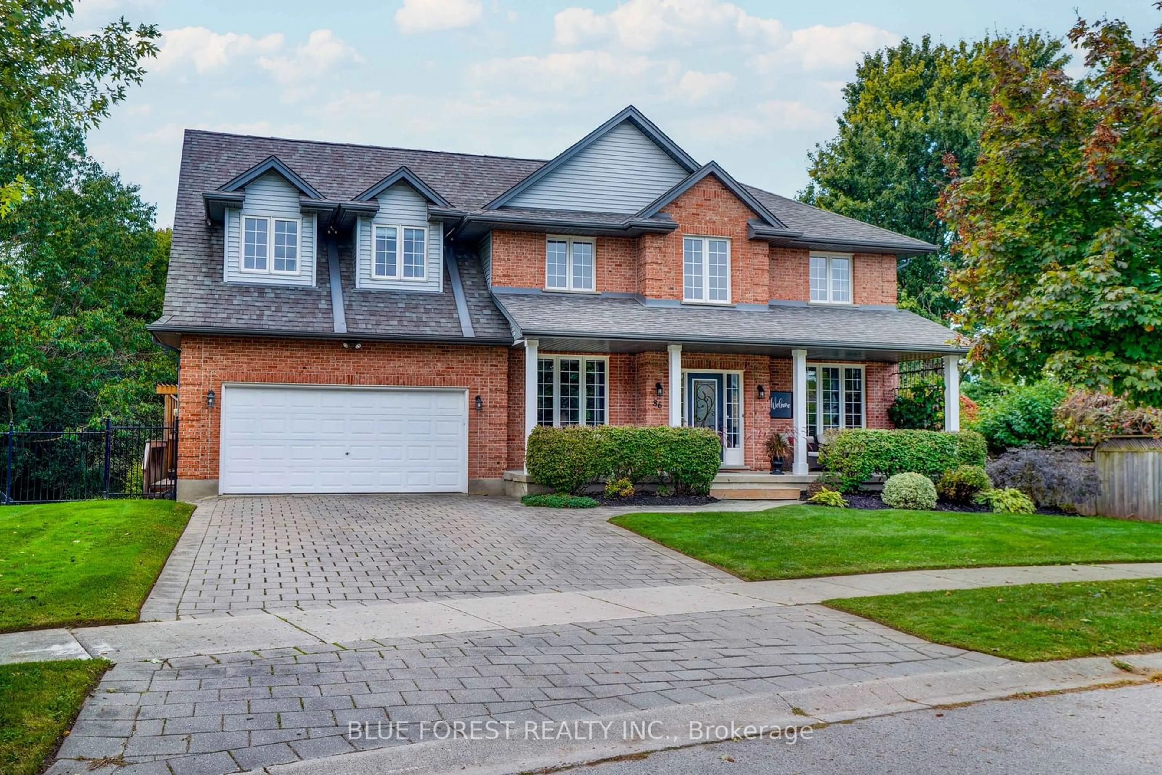 Home with brick exterior material, street for 86 Marcus Cres, London Ontario N6G 4Z3