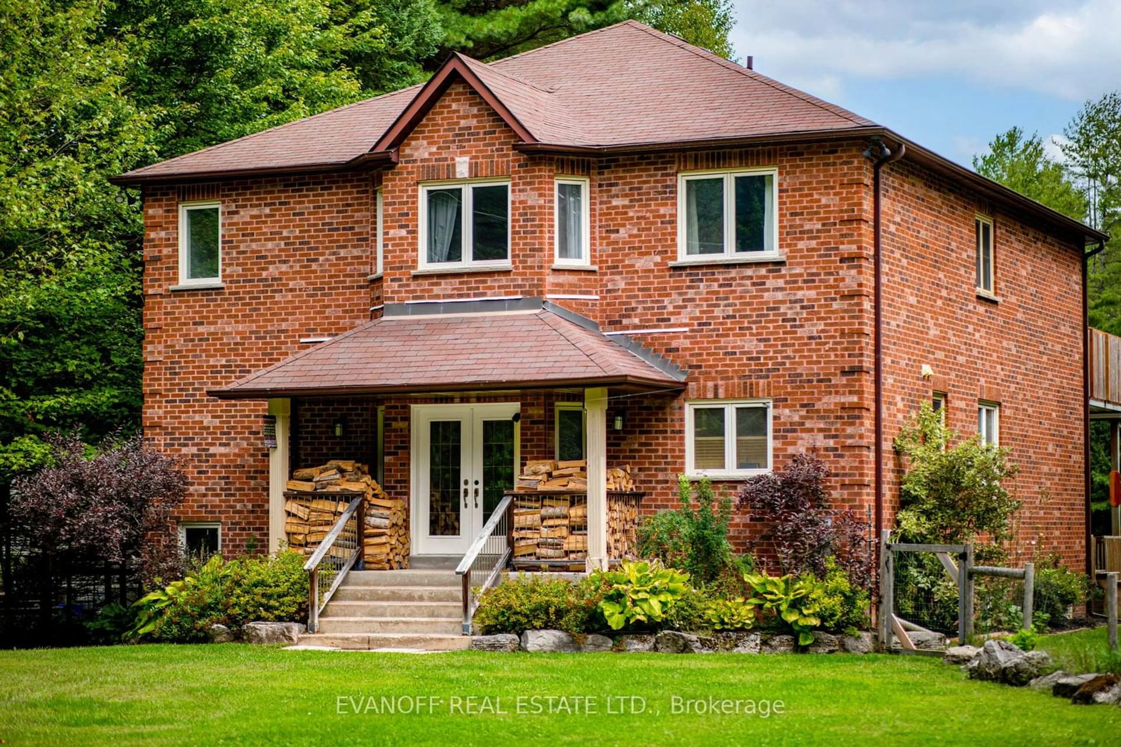 Home with brick exterior material, street for 45 Hardy Dr, Kawartha Lakes Ontario K0M 2L0