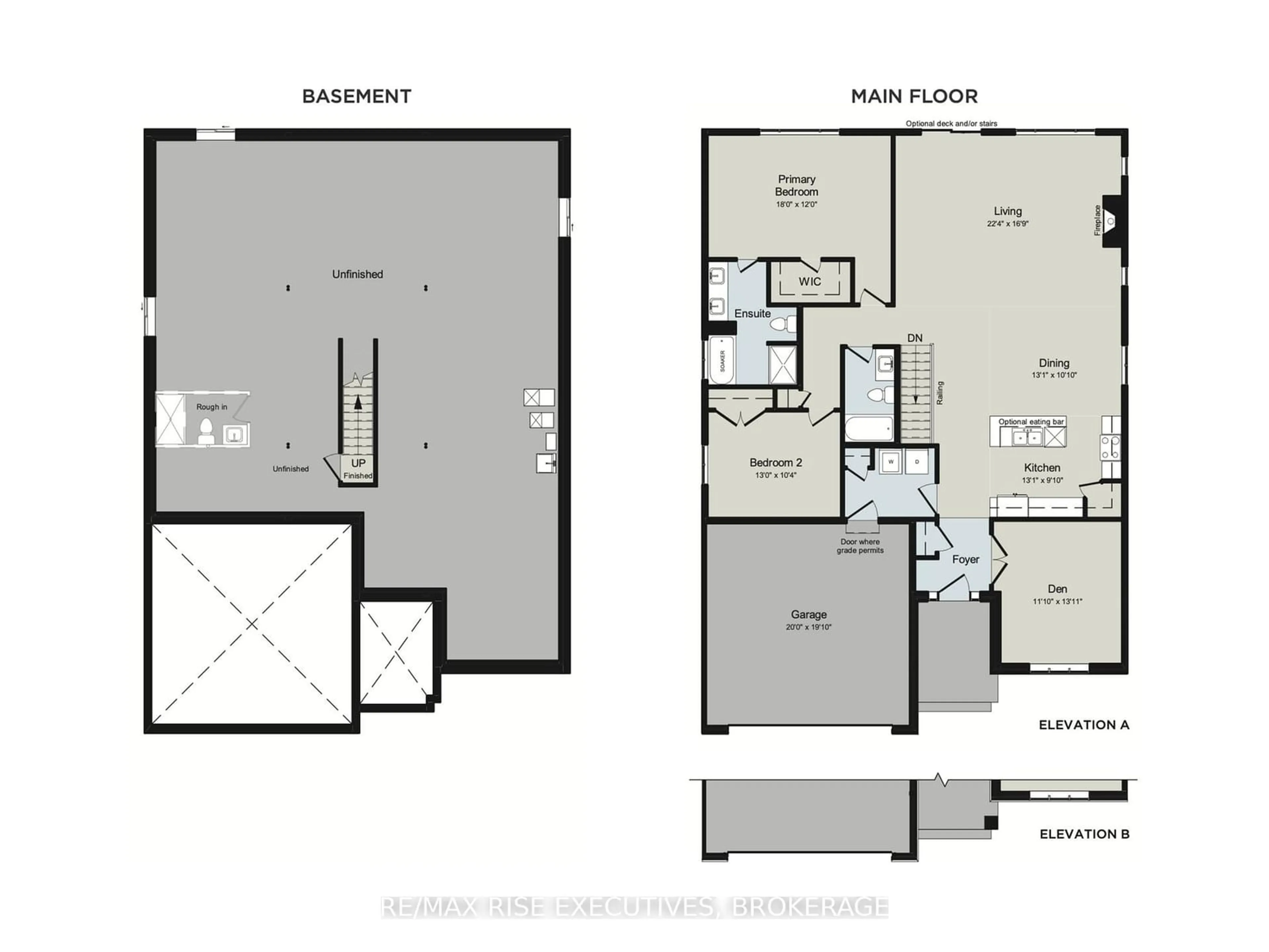 Floor plan for 429 Dockside Dr, Kingston Ontario K7K 0L5