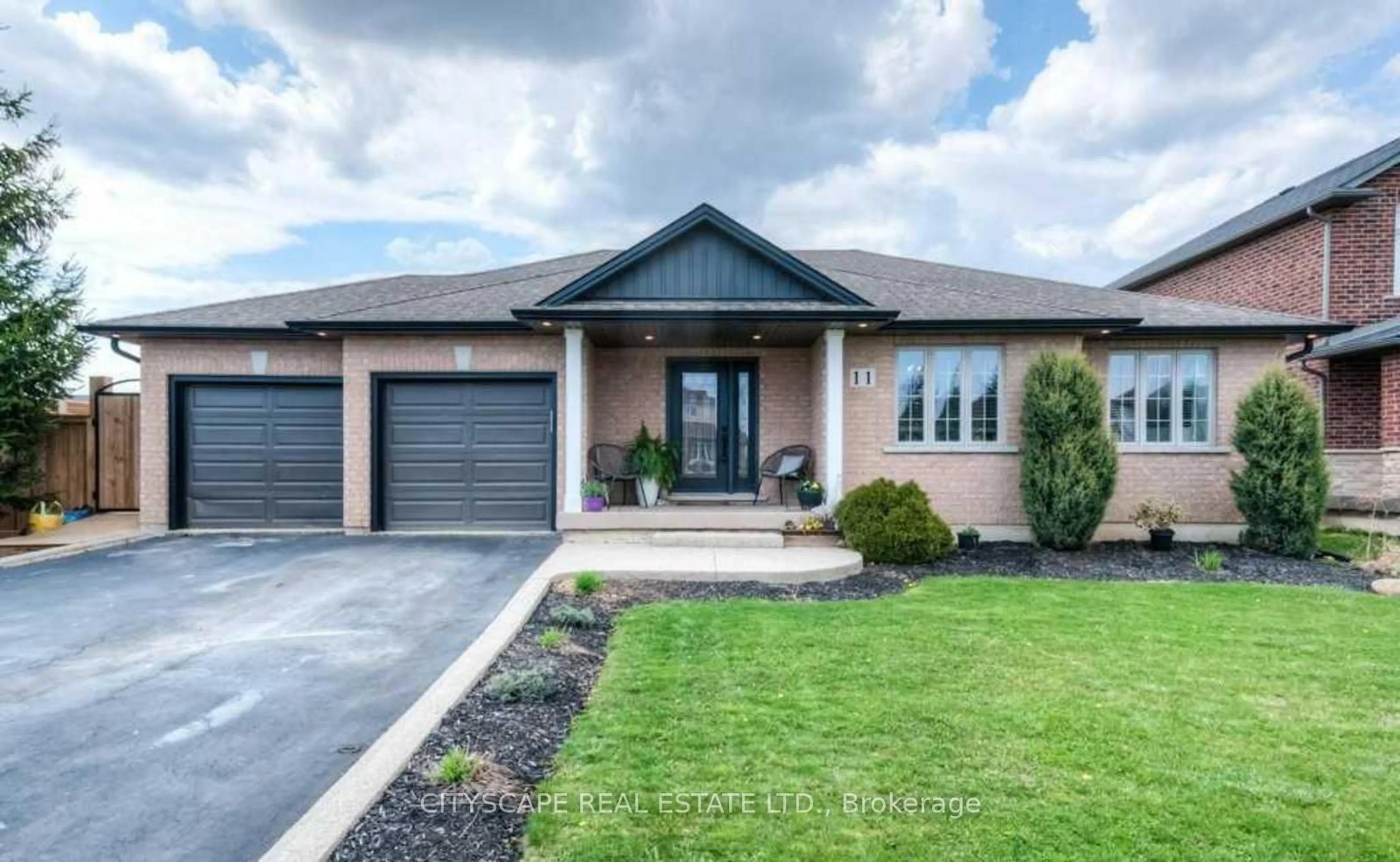 Home with brick exterior material, street for 11 Penfold Crt, Hamilton Ontario L0R 1W0
