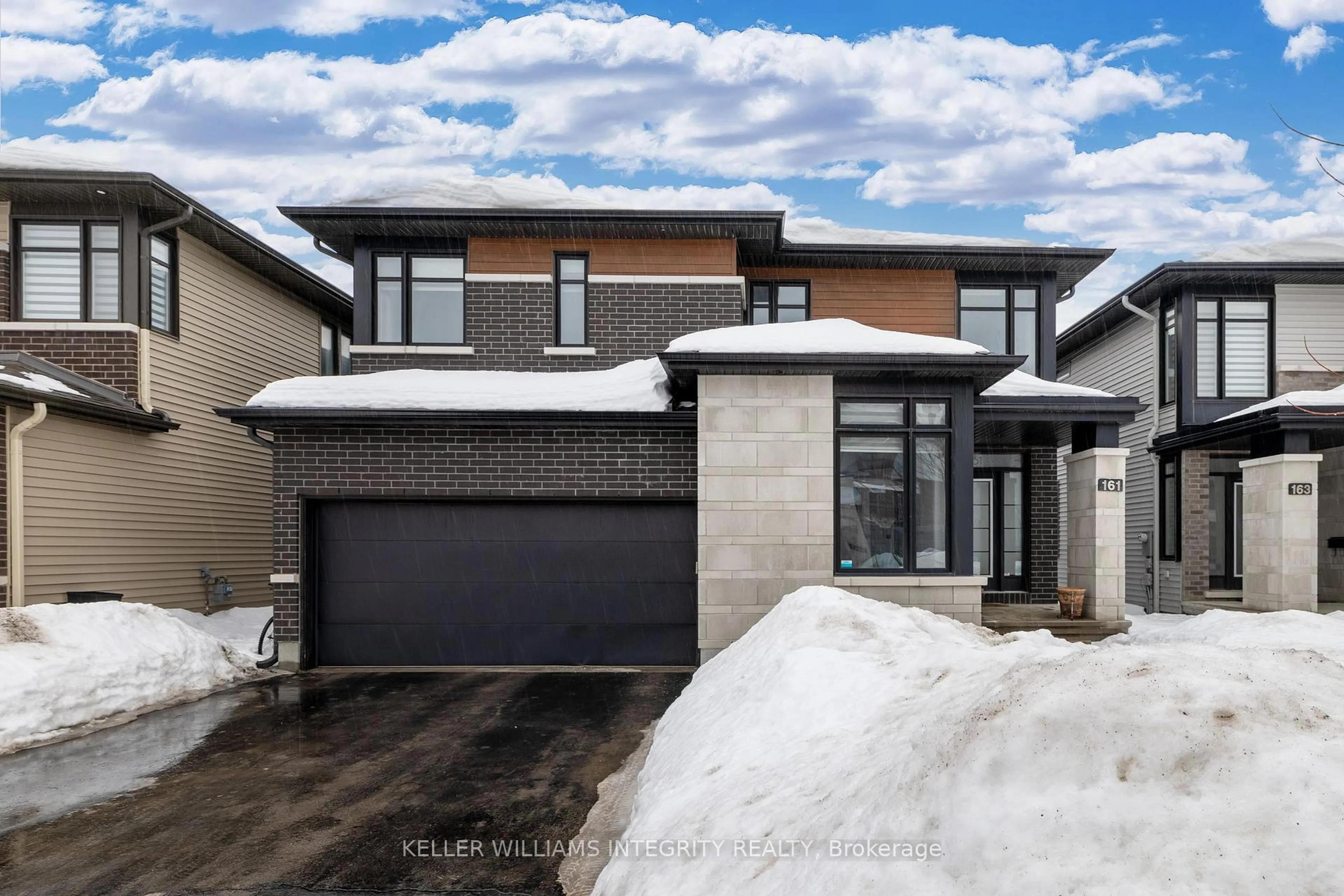 Home with brick exterior material, street for 161 Finsbury Ave, Stittsville - Munster - Richmond Ontario K2S 2P5