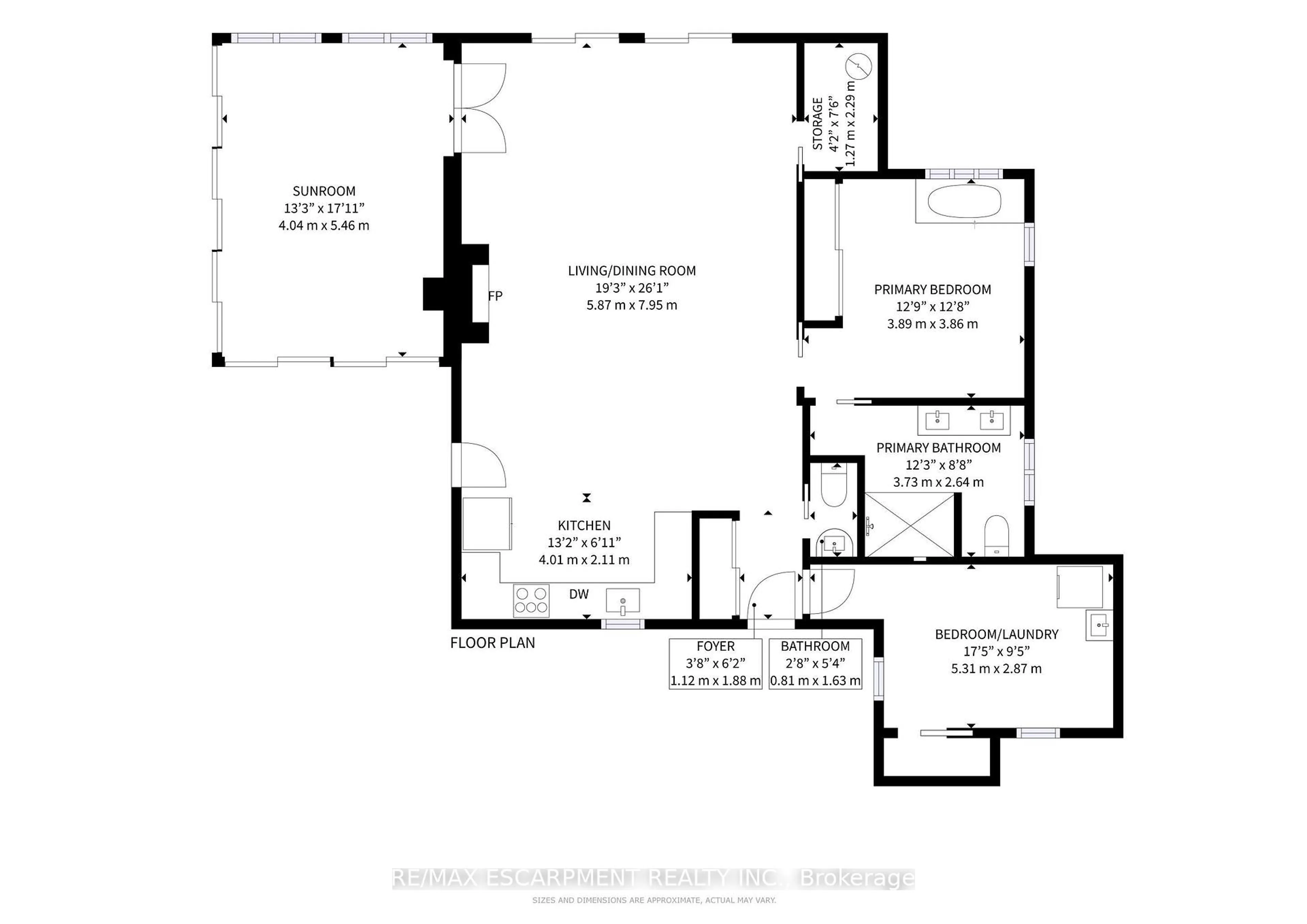 Floor plan for 11495 Cook Lane, Wainfleet Ontario L0S 1V0