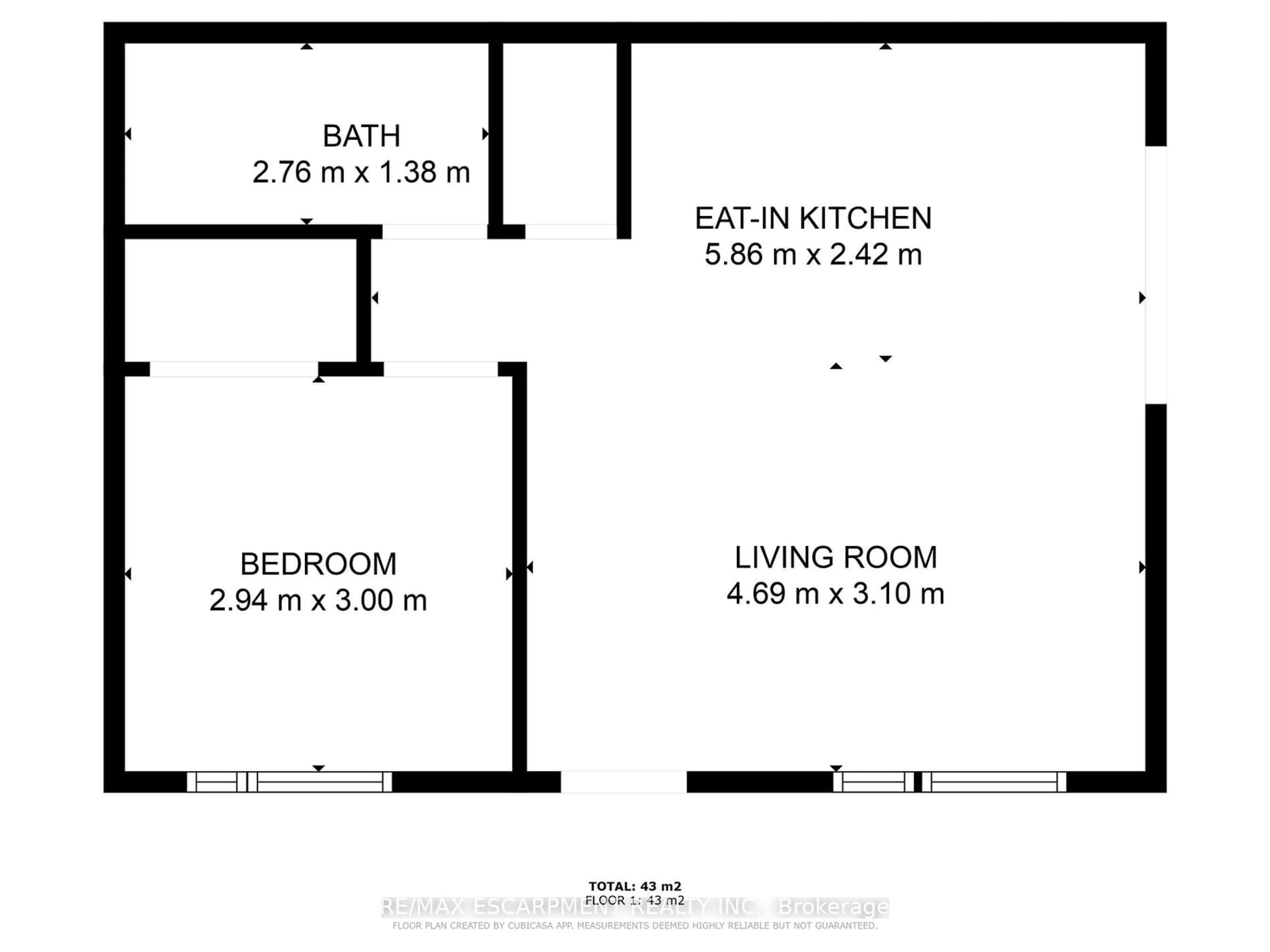 Floor plan for 221 Bowen Rd, Fort Erie Ontario L2A 2Y6