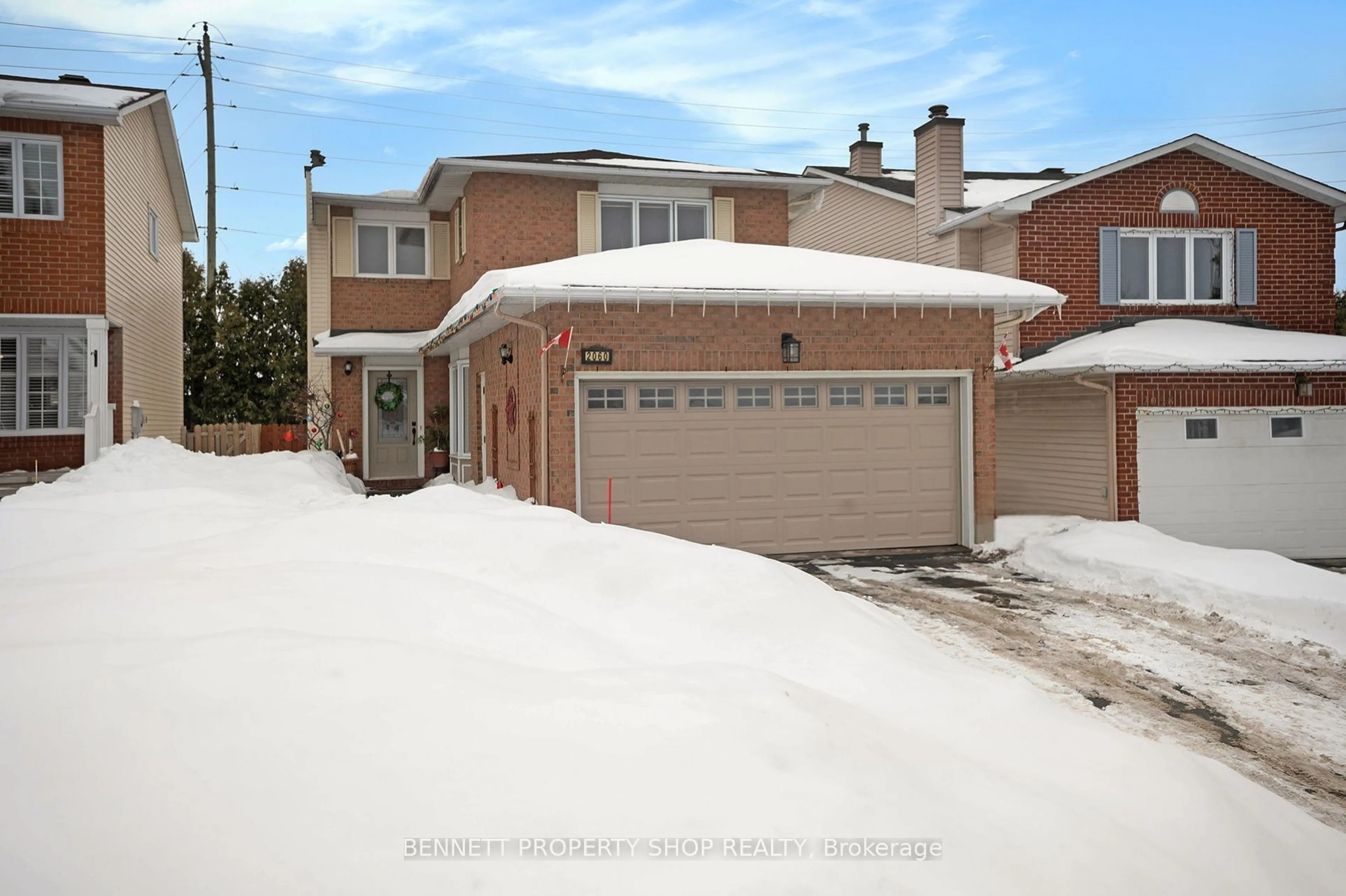 Home with brick exterior material, street for 2060 Legrand Cres, Orleans - Cumberland and Area Ontario K1E 3R1