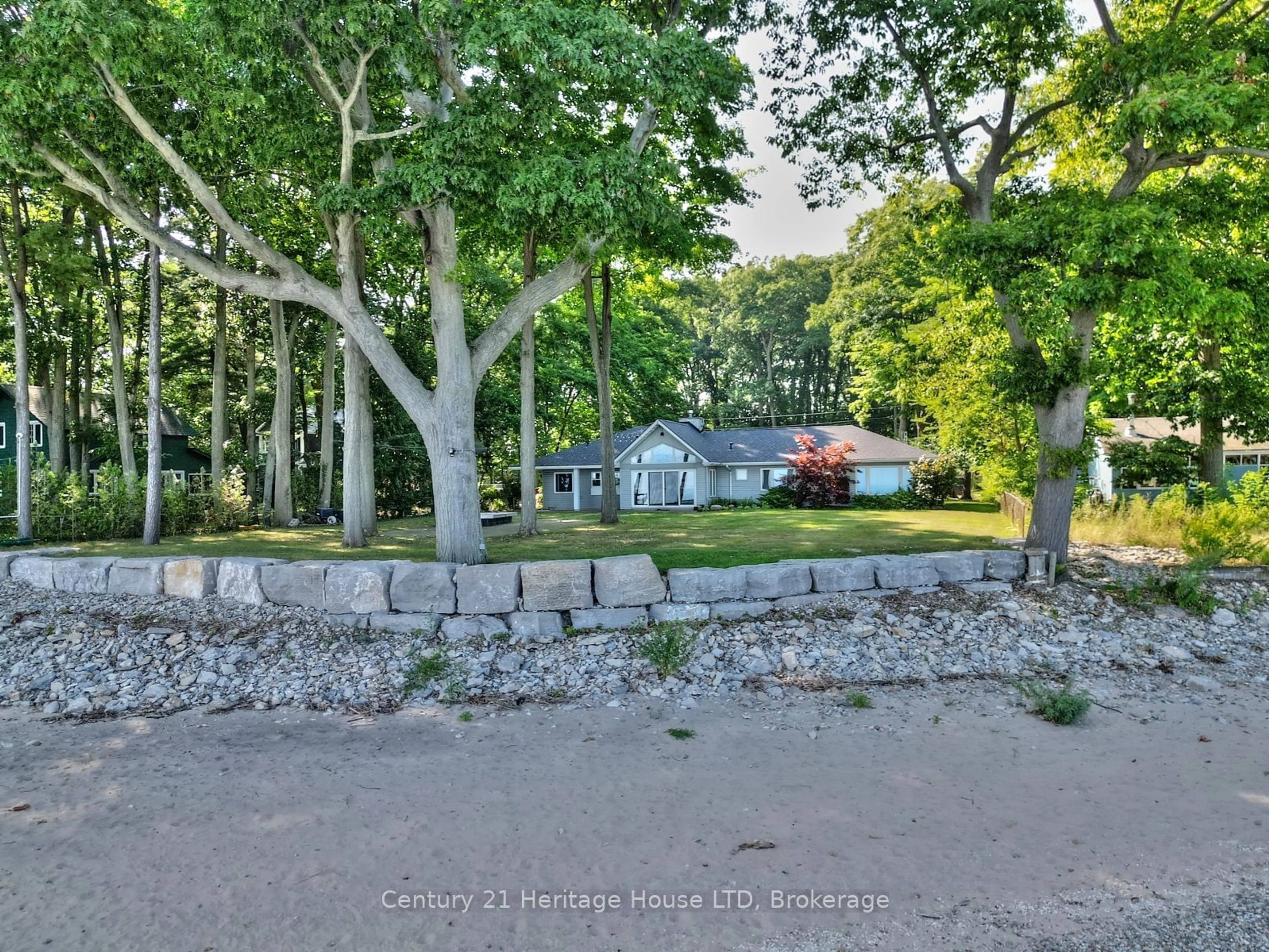 A pic from outside/outdoor area/front of a property/back of a property/a pic from drone, forest/trees view for 2559 FIRELANE 3 Lane, Port Colborne Ontario L3K 5V3