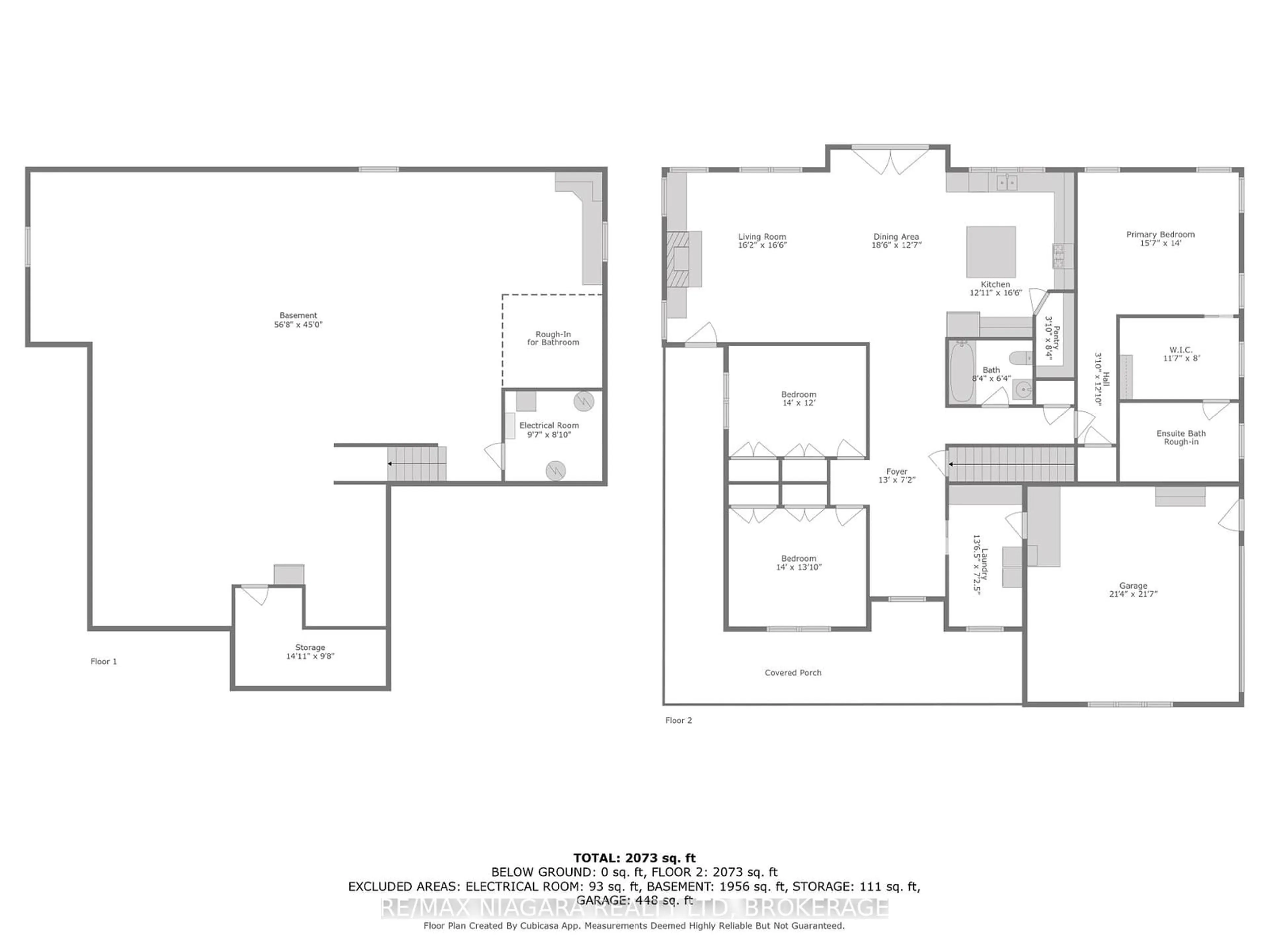 Floor plan for 1498 Wilhelm Rd, Port Colborne Ontario L0S 1R0