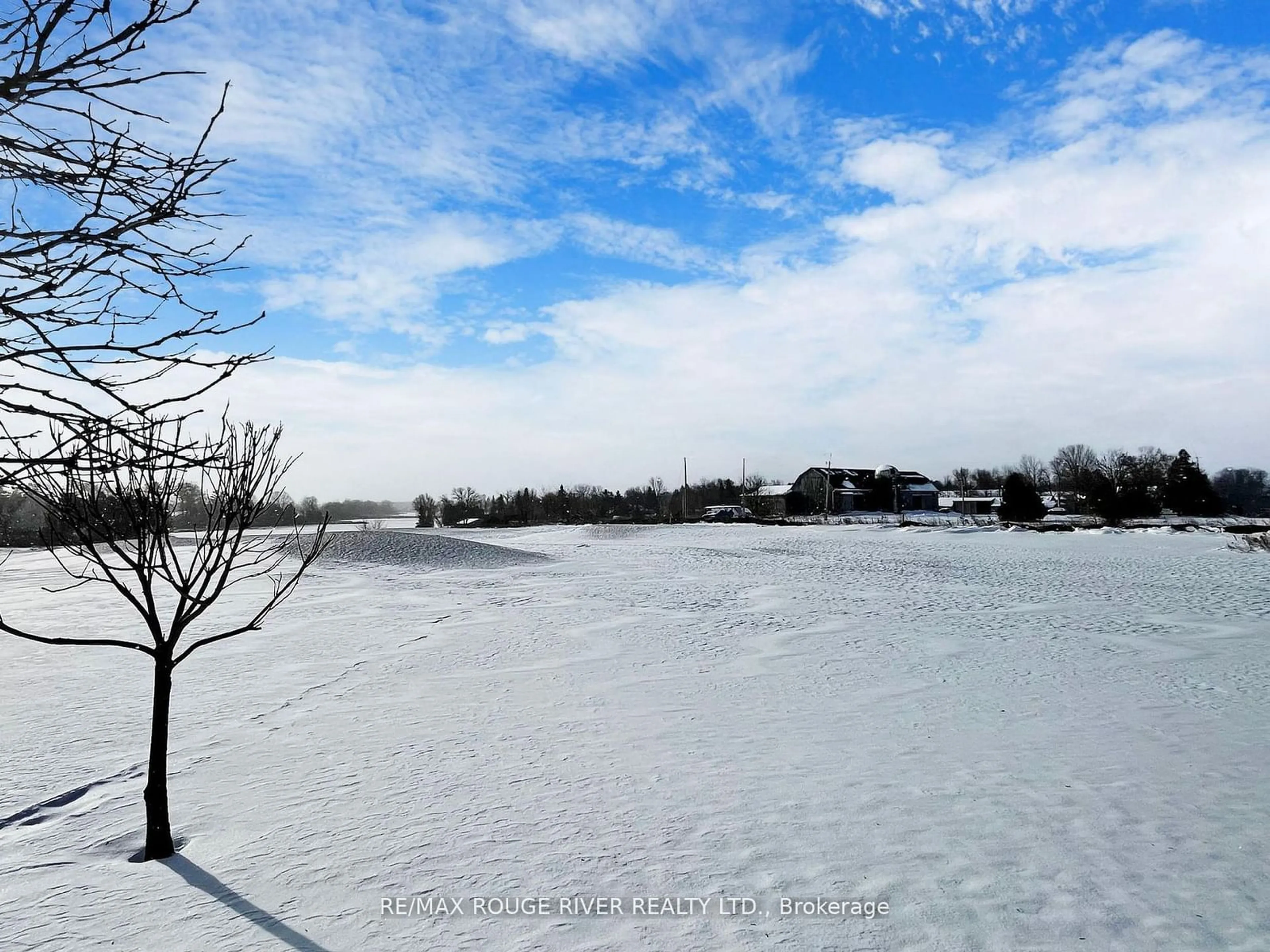 A pic from outside/outdoor area/front of a property/back of a property/a pic from drone, water/lake/river/ocean view for 120 Southcrest Dr, Kawartha Lakes Ontario L0C 1G0