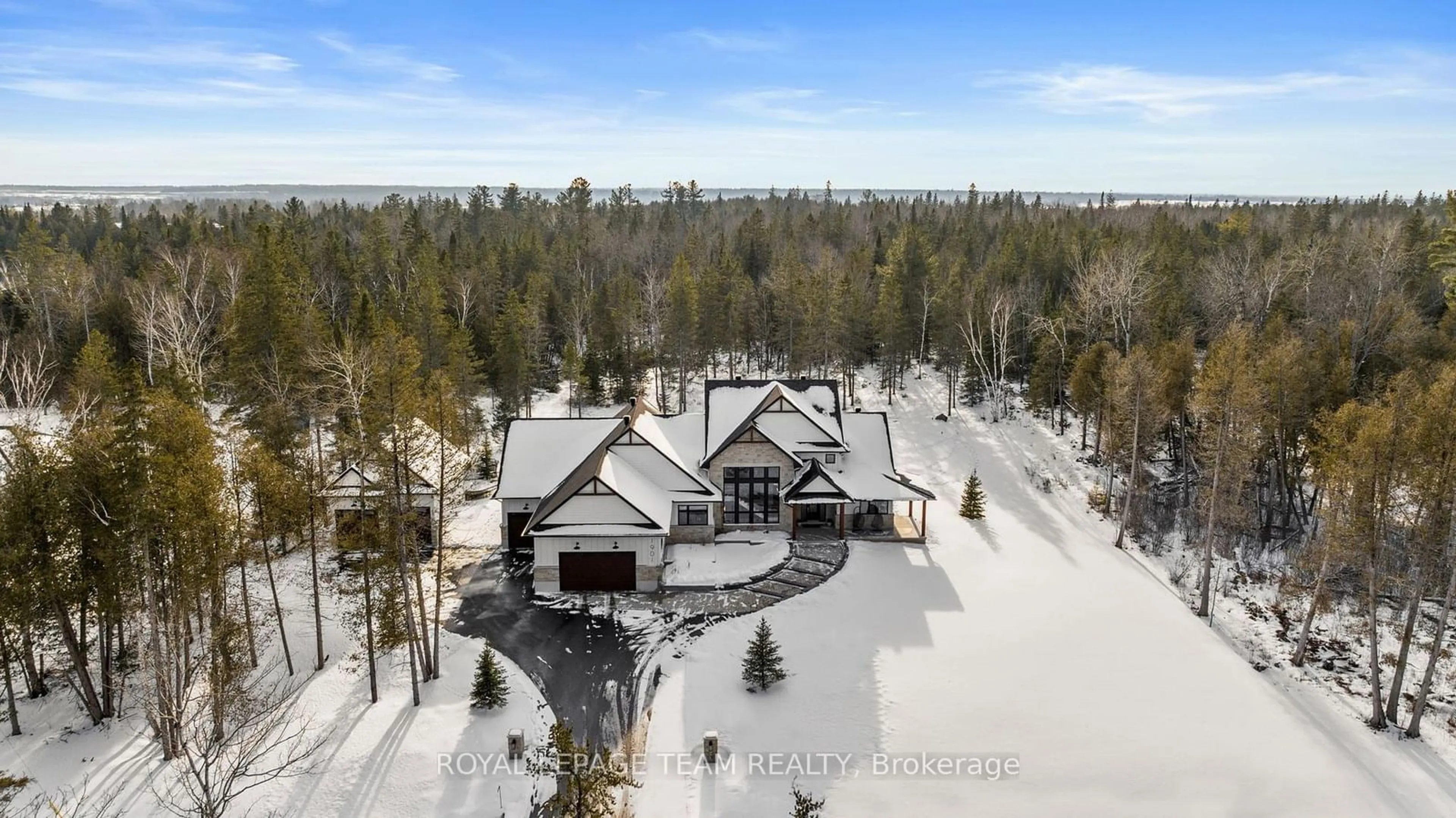 A pic from outside/outdoor area/front of a property/back of a property/a pic from drone, unknown for 1901 Corkery Rd, Carp - Huntley Ward Ontario K0A 1L0