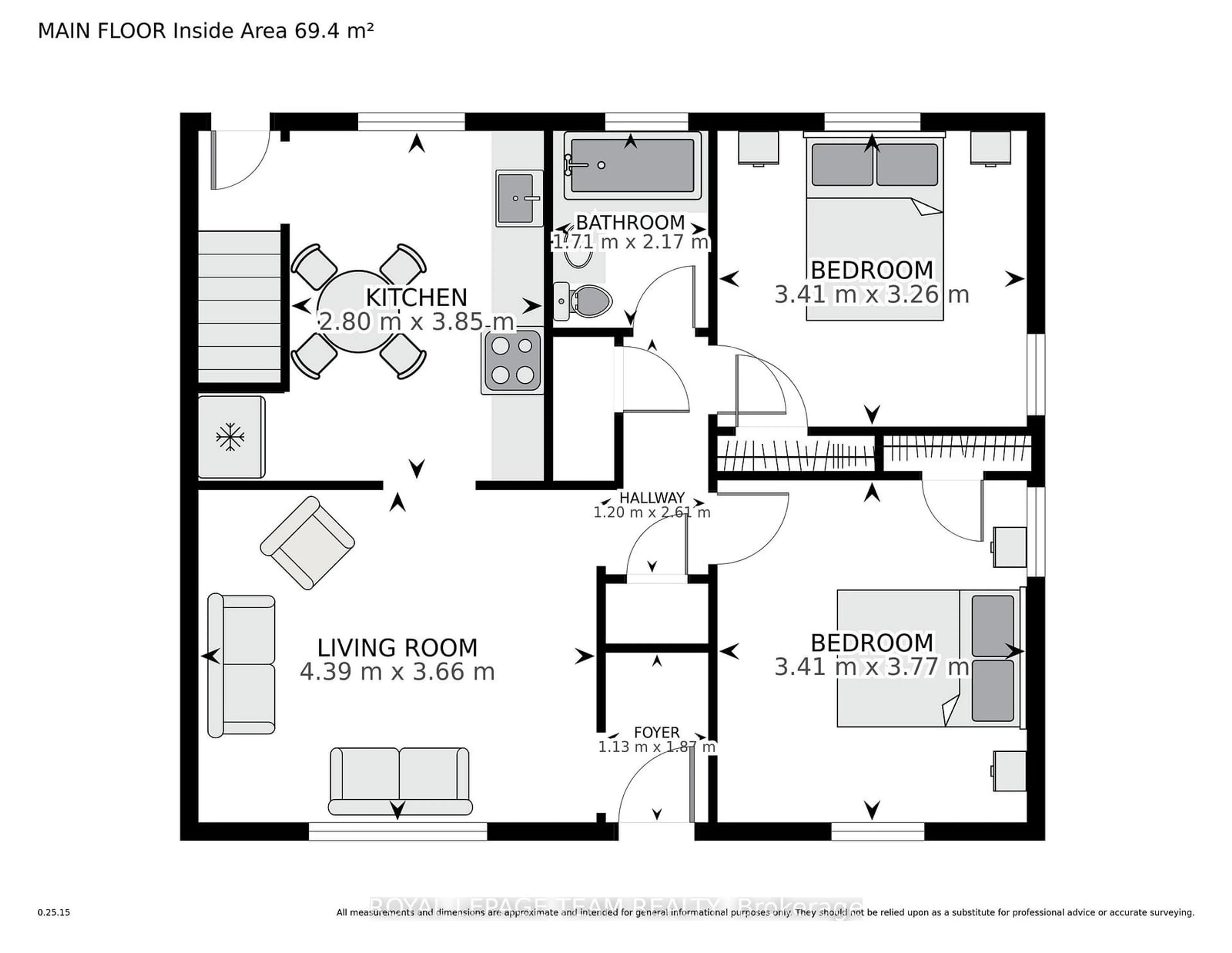 Floor plan for 588 Churchill Rd, Prescott Ontario K0E 1T0