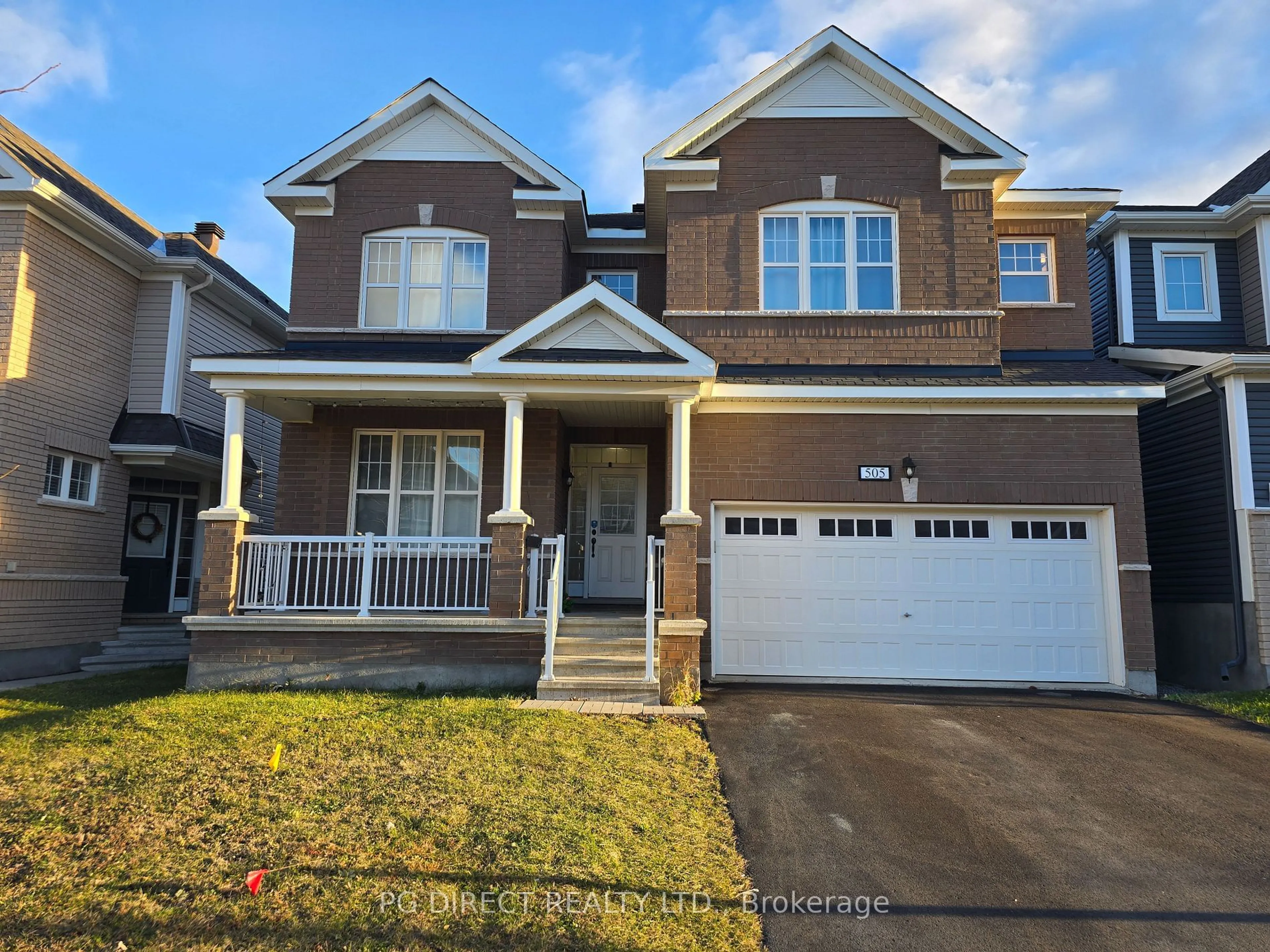 Home with brick exterior material, street for 505 Honeylocust Ave, Stittsville - Munster - Richmond Ontario K2S 1B9