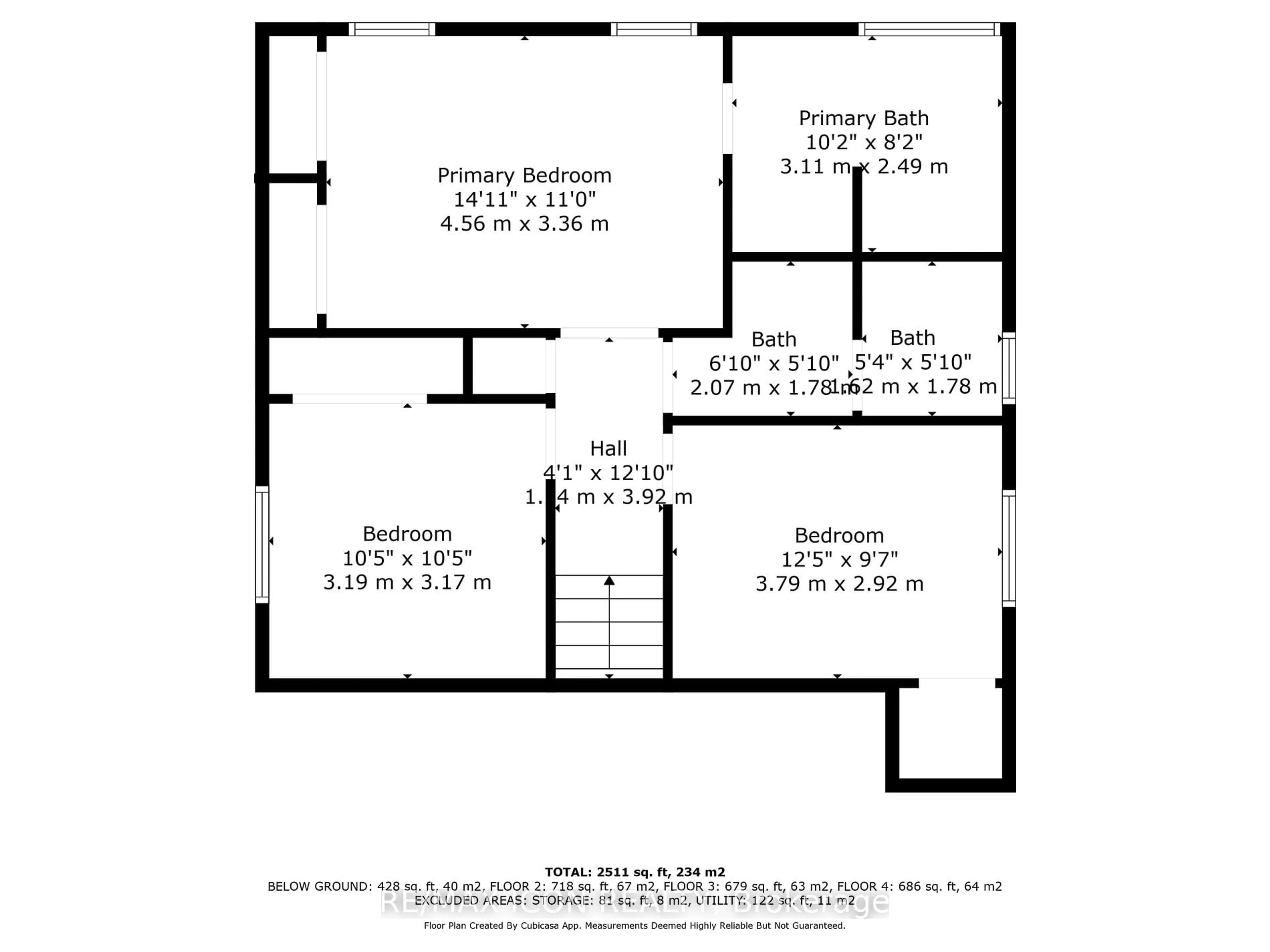 Floor plan for 1882 Bayswater Cres, London Ontario N6G 5N1