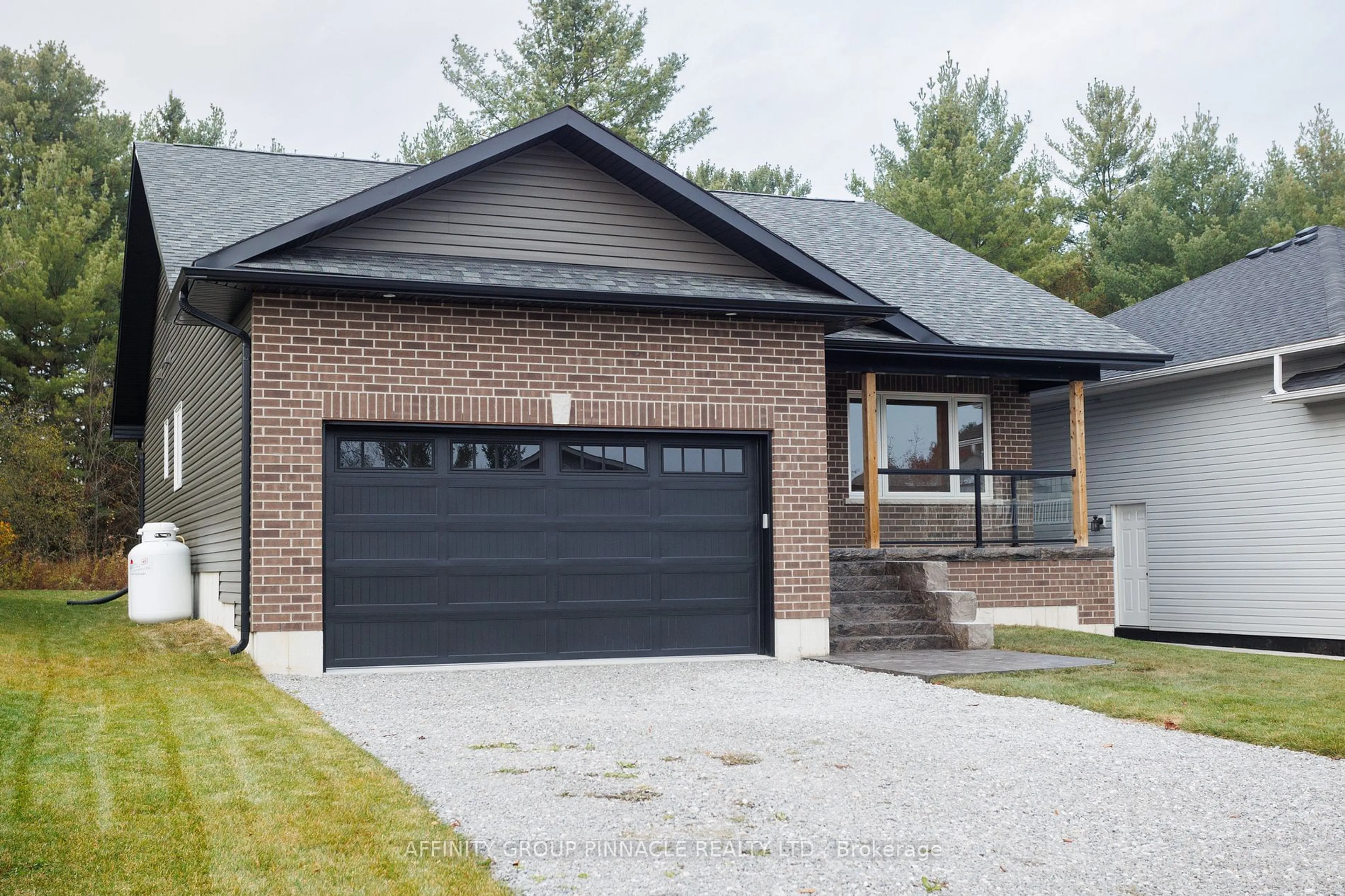 Home with brick exterior material, street for 43 Birch Cres, Kawartha Lakes Ontario K0M 1A0