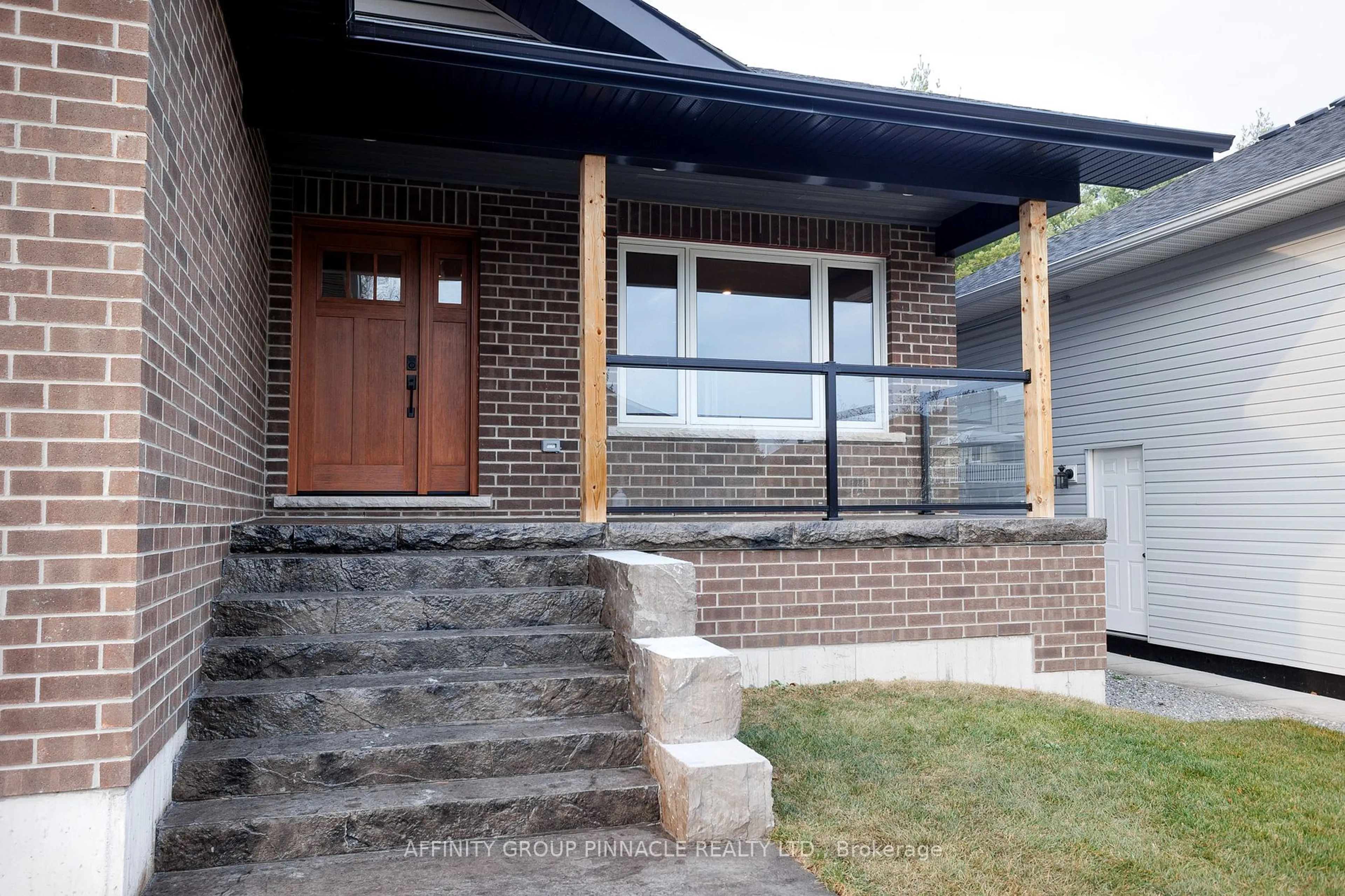 Home with brick exterior material, street for 43 Birch Cres, Kawartha Lakes Ontario K0M 1A0