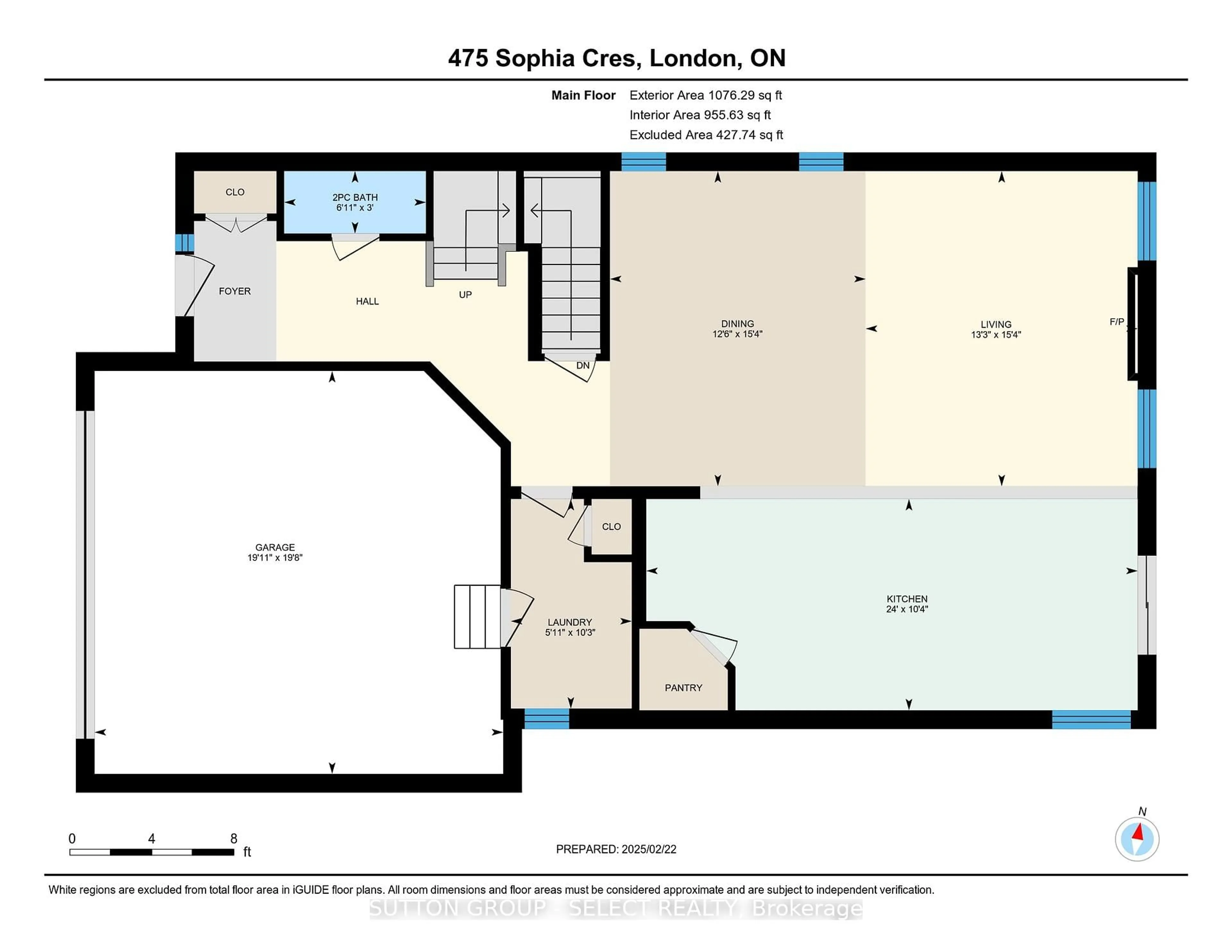 Floor plan for 475 Sophia Crescent Rd, London Ontario N6G 0T5